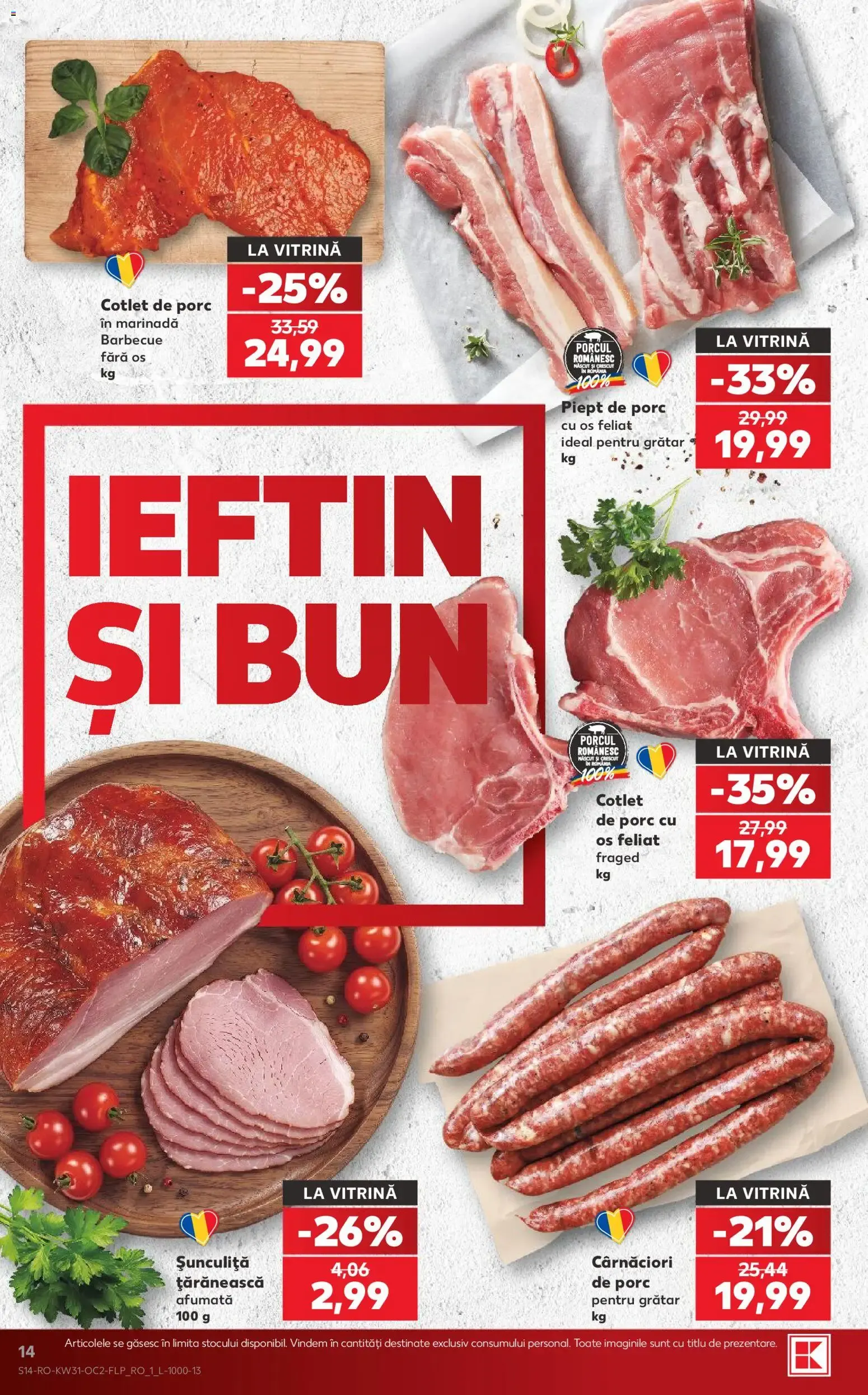 Catalog Kaufland Catalog 29.07.2026 - Revista si Oferta de la 29 iulie până la 4 august 2026 - Revista Pagina 14