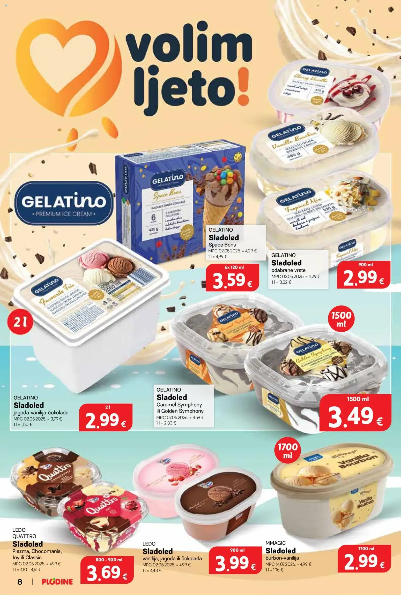Katalog Plodine Katalog novi od 06.08.2026 na listanje > letak digitalni od 6. kolovoza do 11. kolovoza 2026. - Pregled Stranica 8