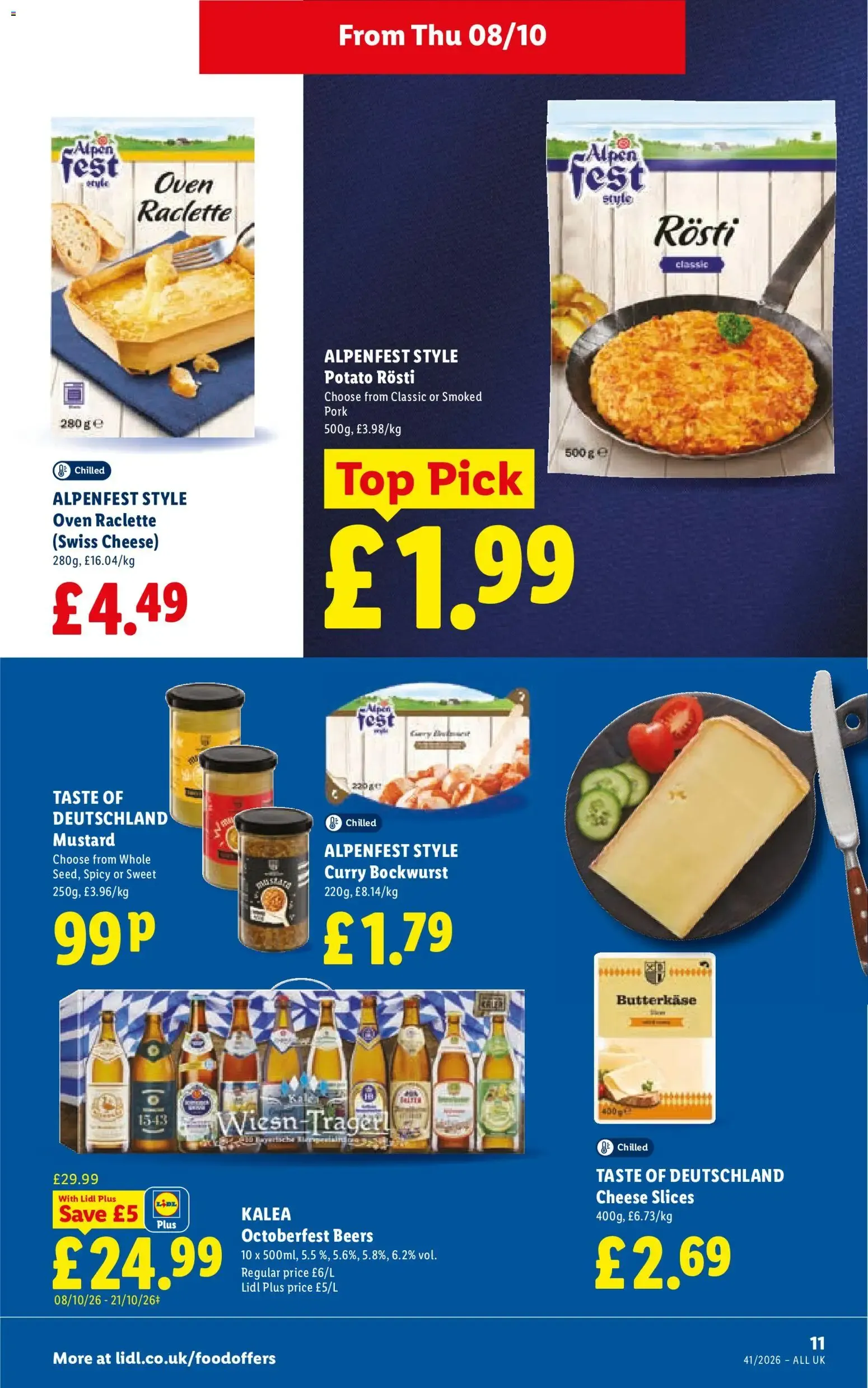 Weekly offers Lidl England (08/10/2026 - 14/10/2026) - Offers Online from 8 October to 14 October 2026 - Catalogue Page 13