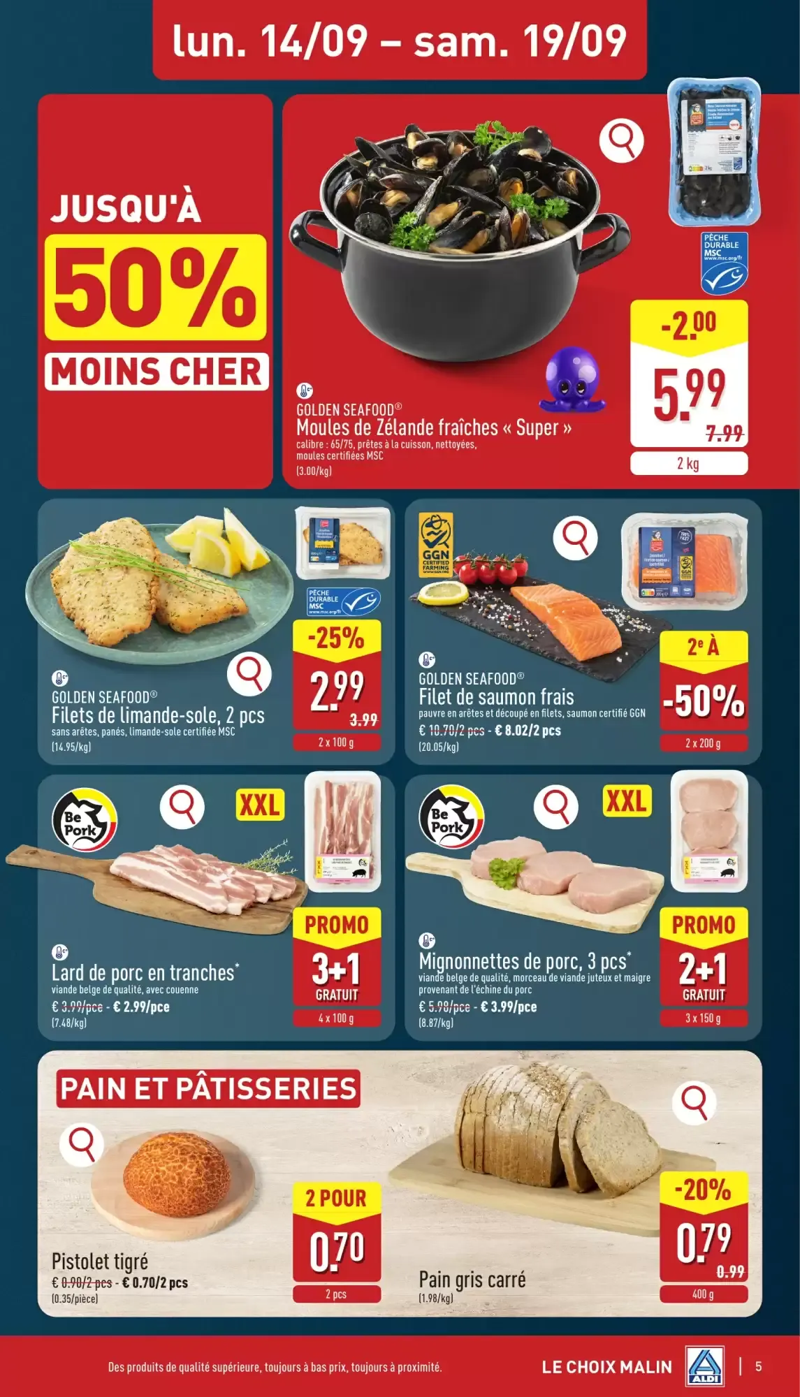 ALDI Dépliant du 14/09 au 19/09 van 14 september tot 19 september 2026 - folder pagina 5