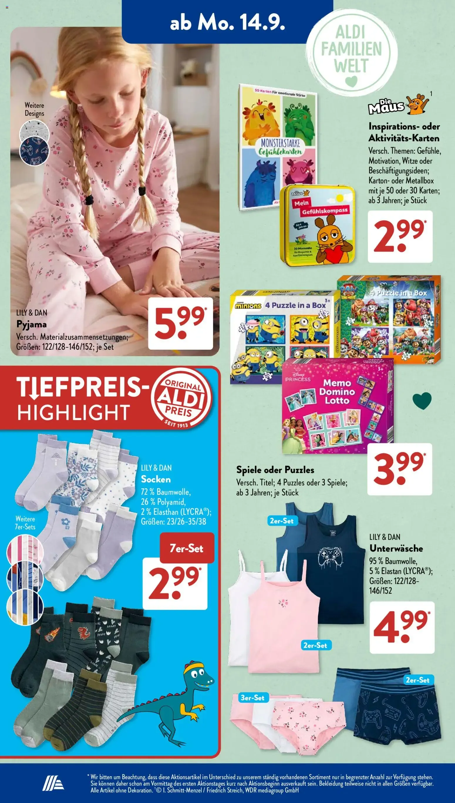 Aldi Süd Tiefpreis-Highlight von 14. September bis 19. September 2026 - Prospekt seite 4