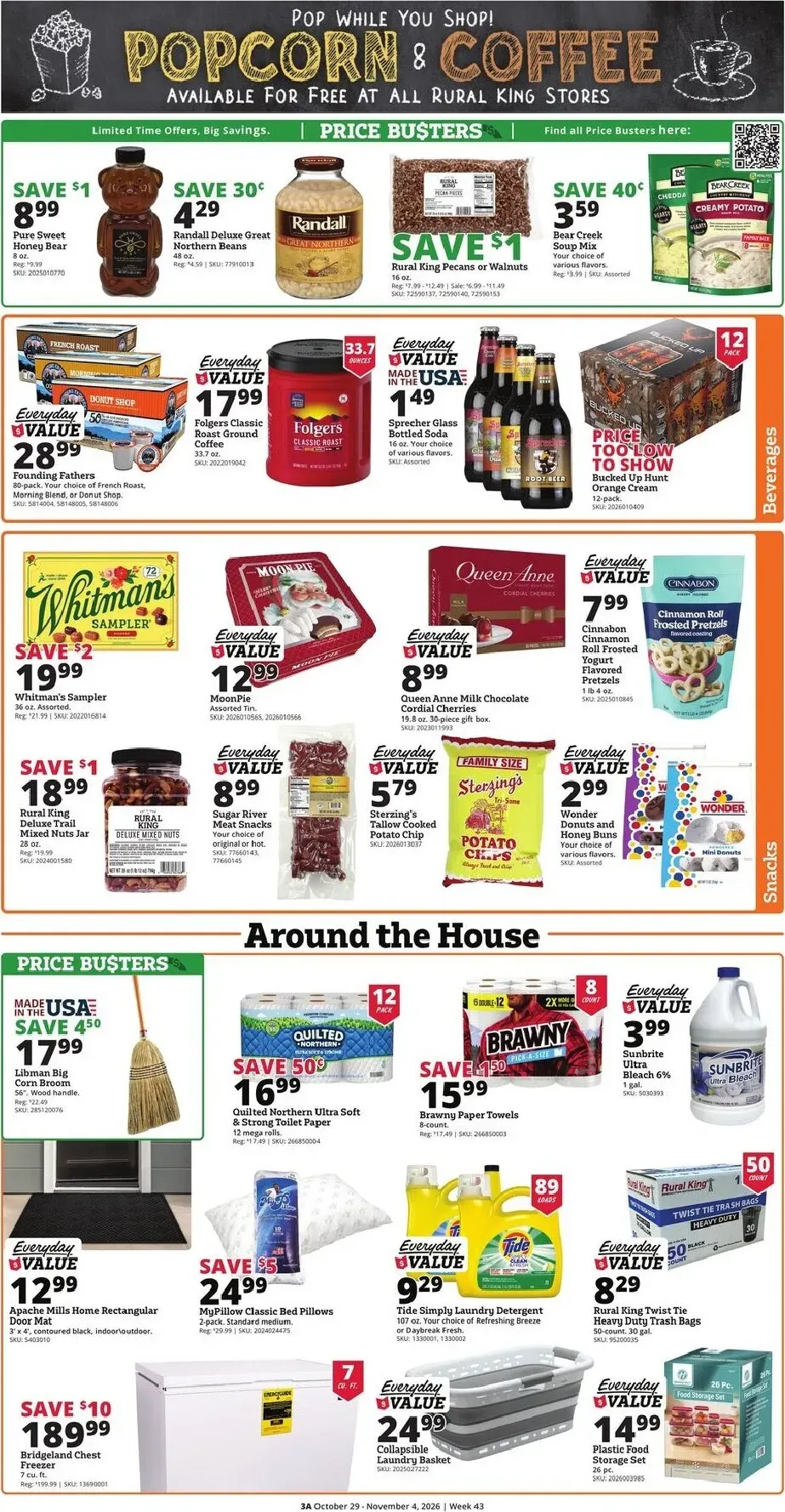 Weekly ad Current Rural King leaflet valid from Thursday 10/29/2026 to Wednesday 11/04/2026 from October 29 to November 4 2026 - Page 3