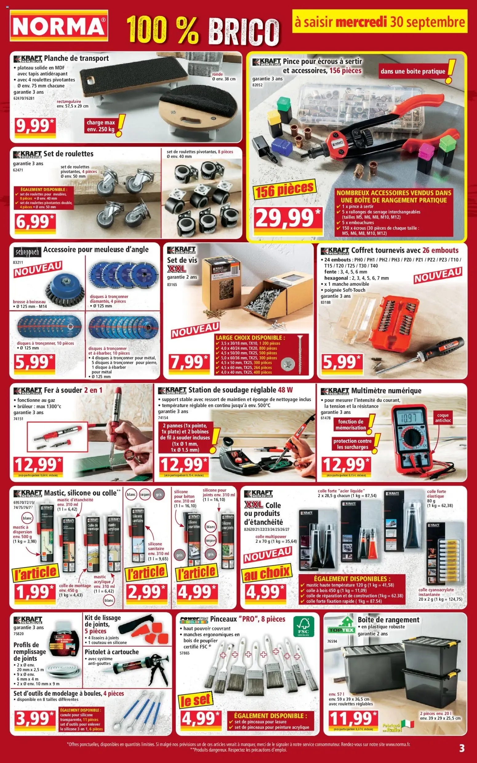 Norma catalogue à partir du 30/09/2026 - promo en ligne du 30 septembre au 6 octobre 2026 - Catalogue page 3