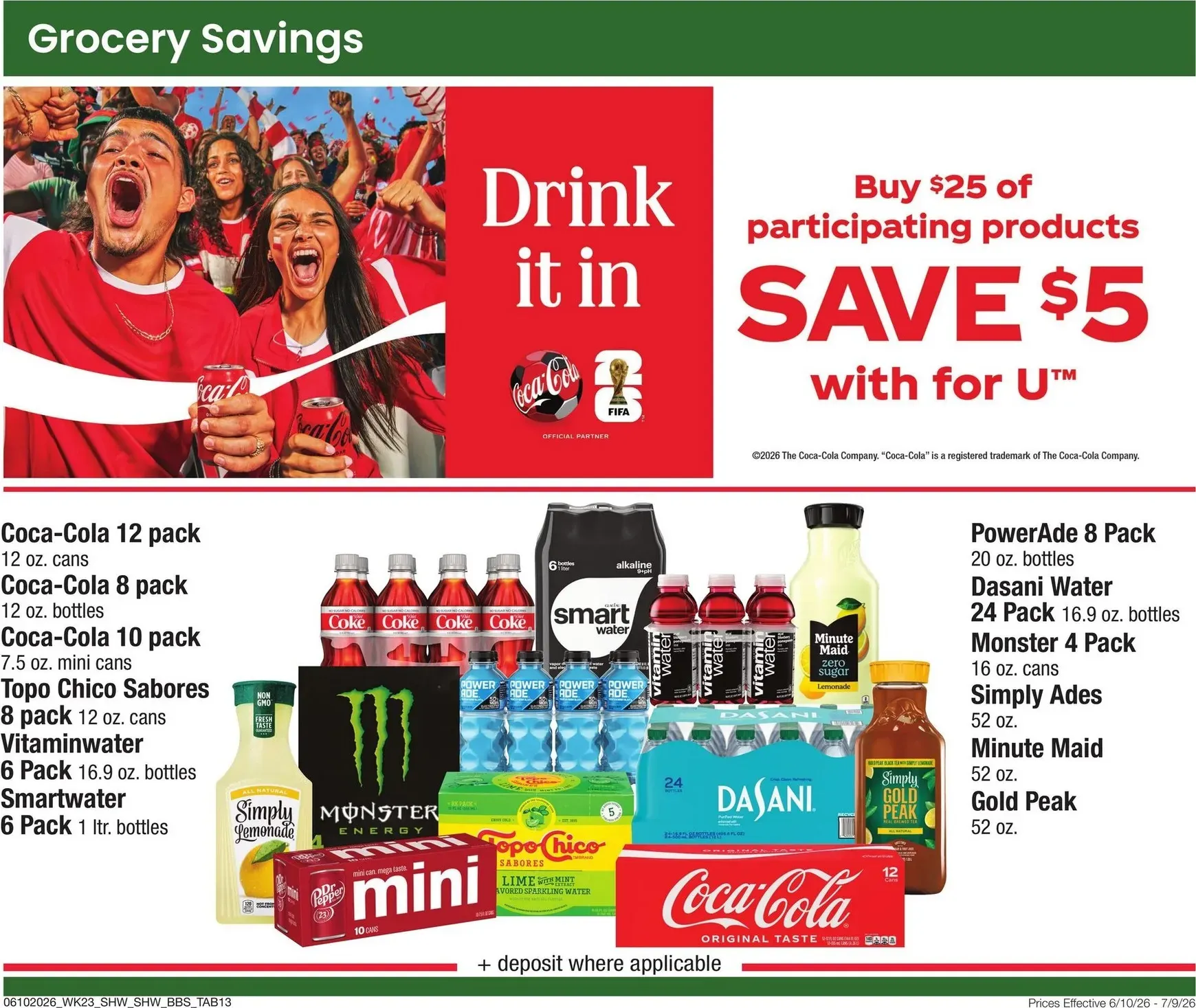 Weekly ad Current Shaw's - Big Book of Savings leaflet valid from Wednesday 06/10/2026 to Thursday 07/09/2026 from June 10 to July 9 2026 - Page 13