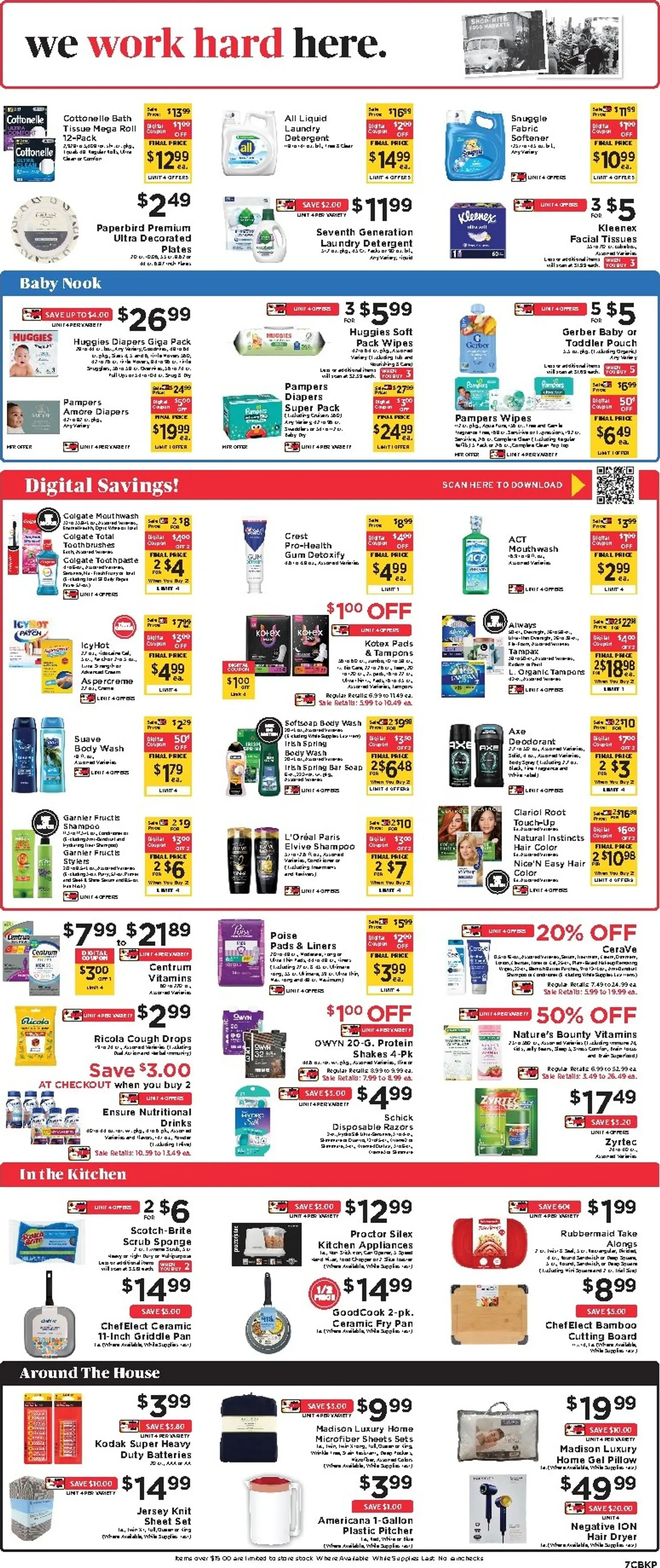 Weekly ad Current ShopRite leaflet valid from Sunday 08/09/2026 to Saturday 08/15/2026 from August 9 to August 15 2026 - Page 8