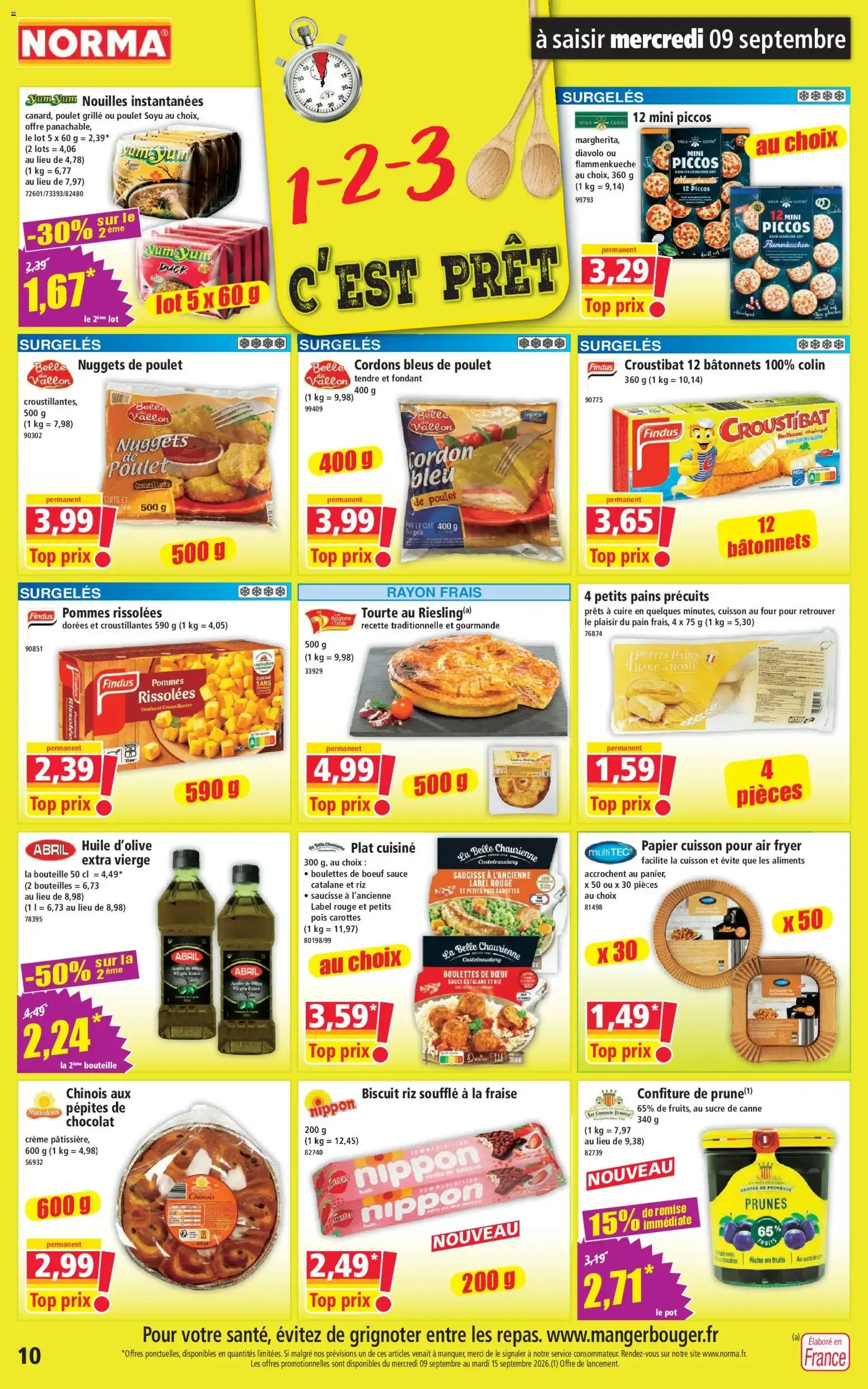 Norma catalogue à partir du 09/09/2026 - promo en ligne du 9 septembre au 15 septembre 2026 - Catalogue page 10
