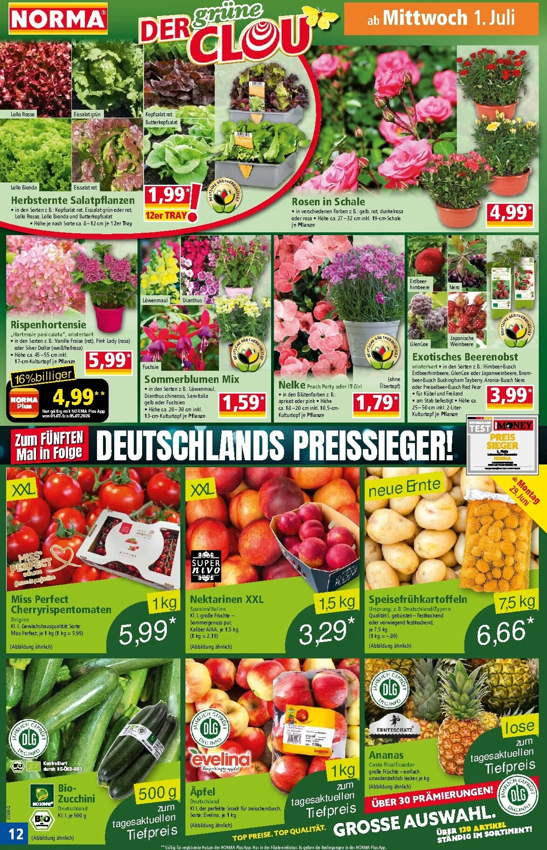 Norma Prospekt – von Montag 29.06.2026 bis Sonntag 05.07.2026 von 29. Juni bis 5. Juli 2026 - Prospekt seite 12
