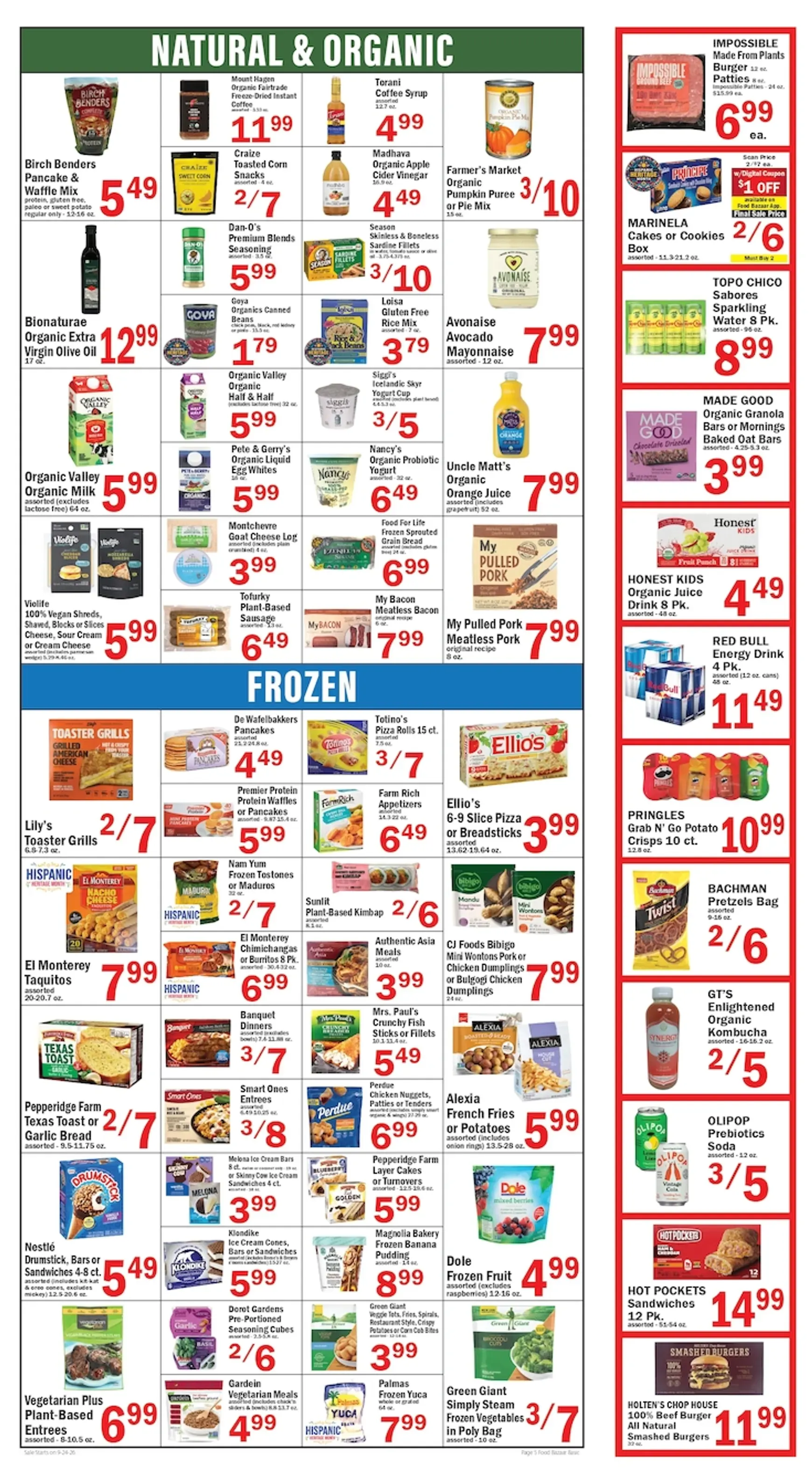 Weekly ad Food Bazaar Supermarket Flyer from September 24 to September 30 2026 - Page 5