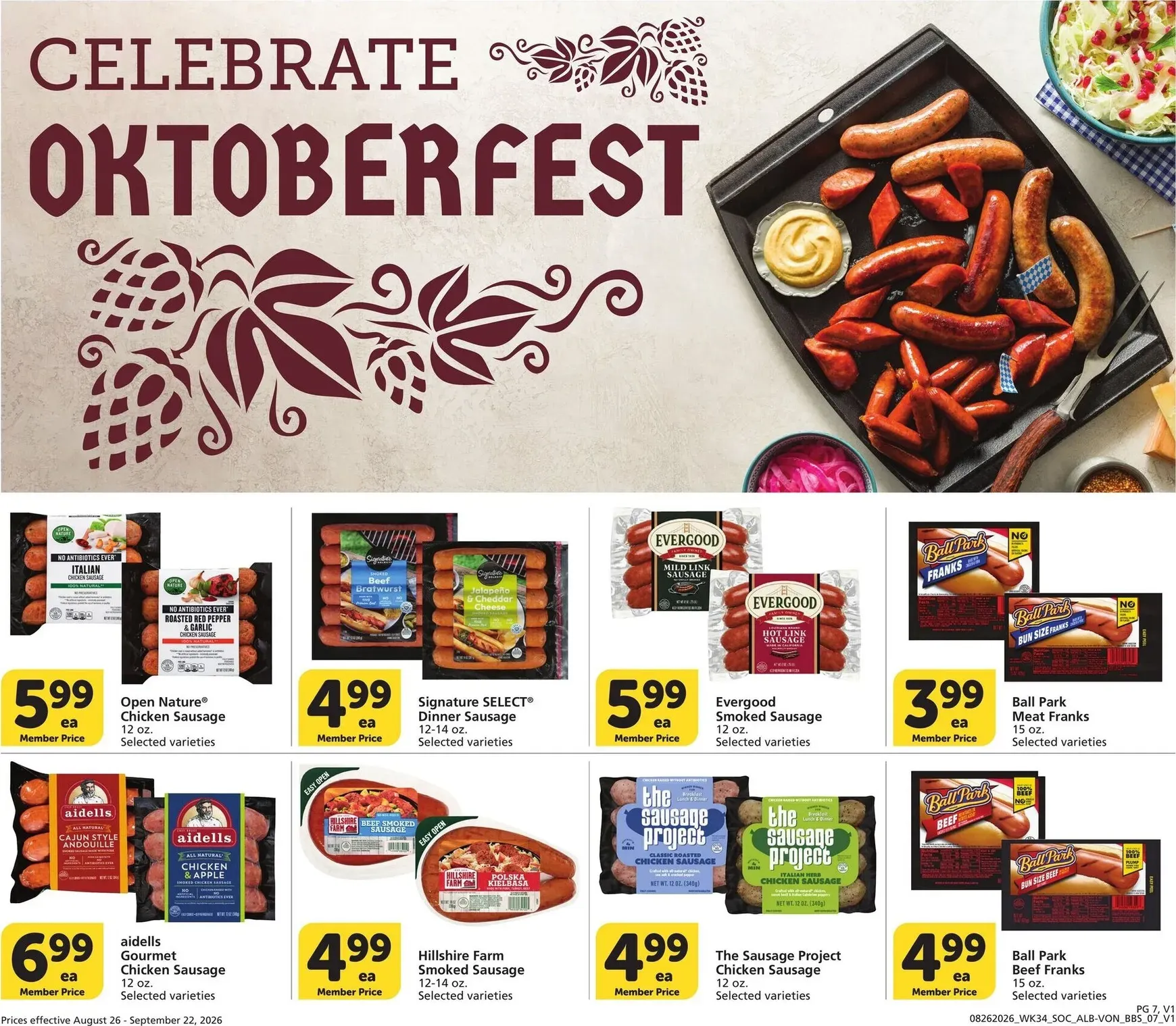 Weekly ad Current Vons - Big Book of Savings leaflet valid from Wednesday 08/26/2026 to Tuesday 09/22/2026 from August 26 to September 22 2026 - Page 7