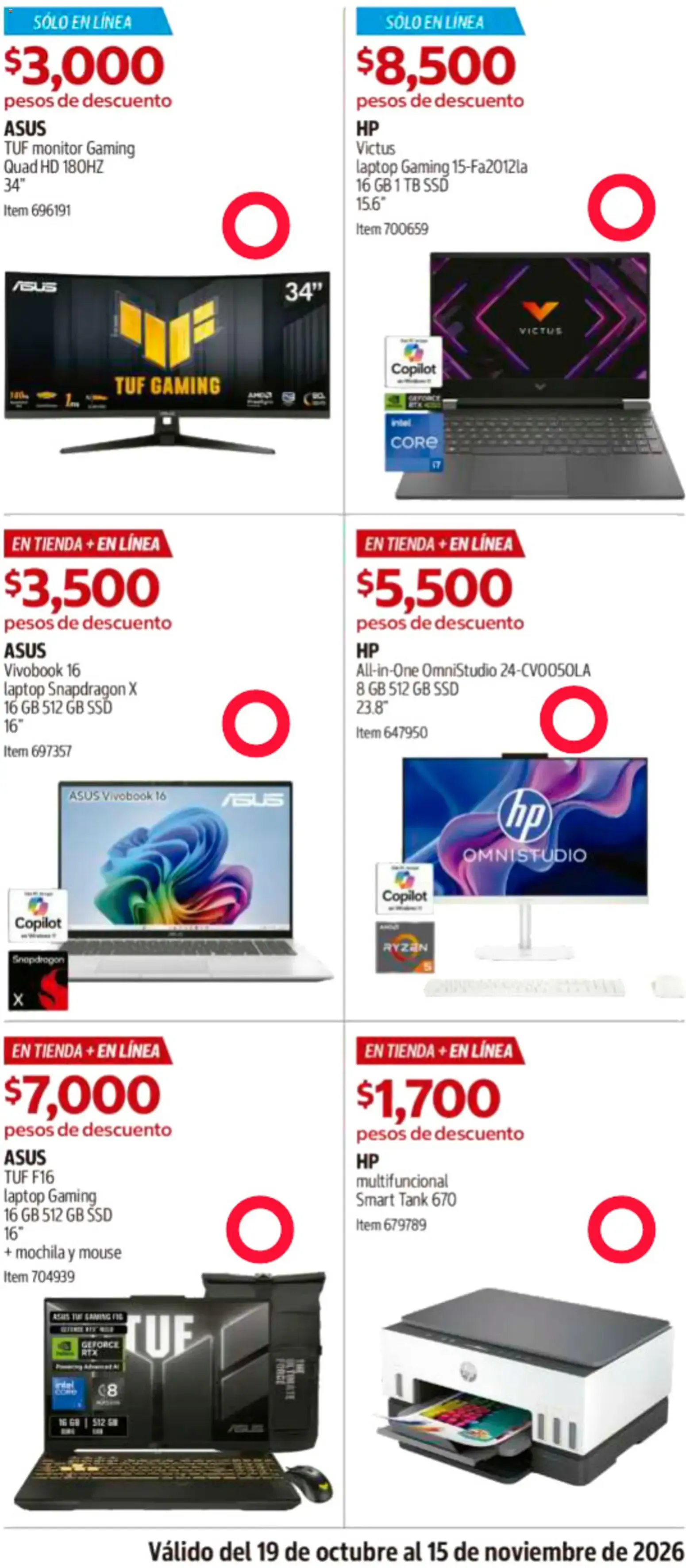 Catálogo de Catálogo COSTCO de 19/10/2026 - ofertas y promociones 19 de octubre al 15 de noviembre 2026 - Pagina 5