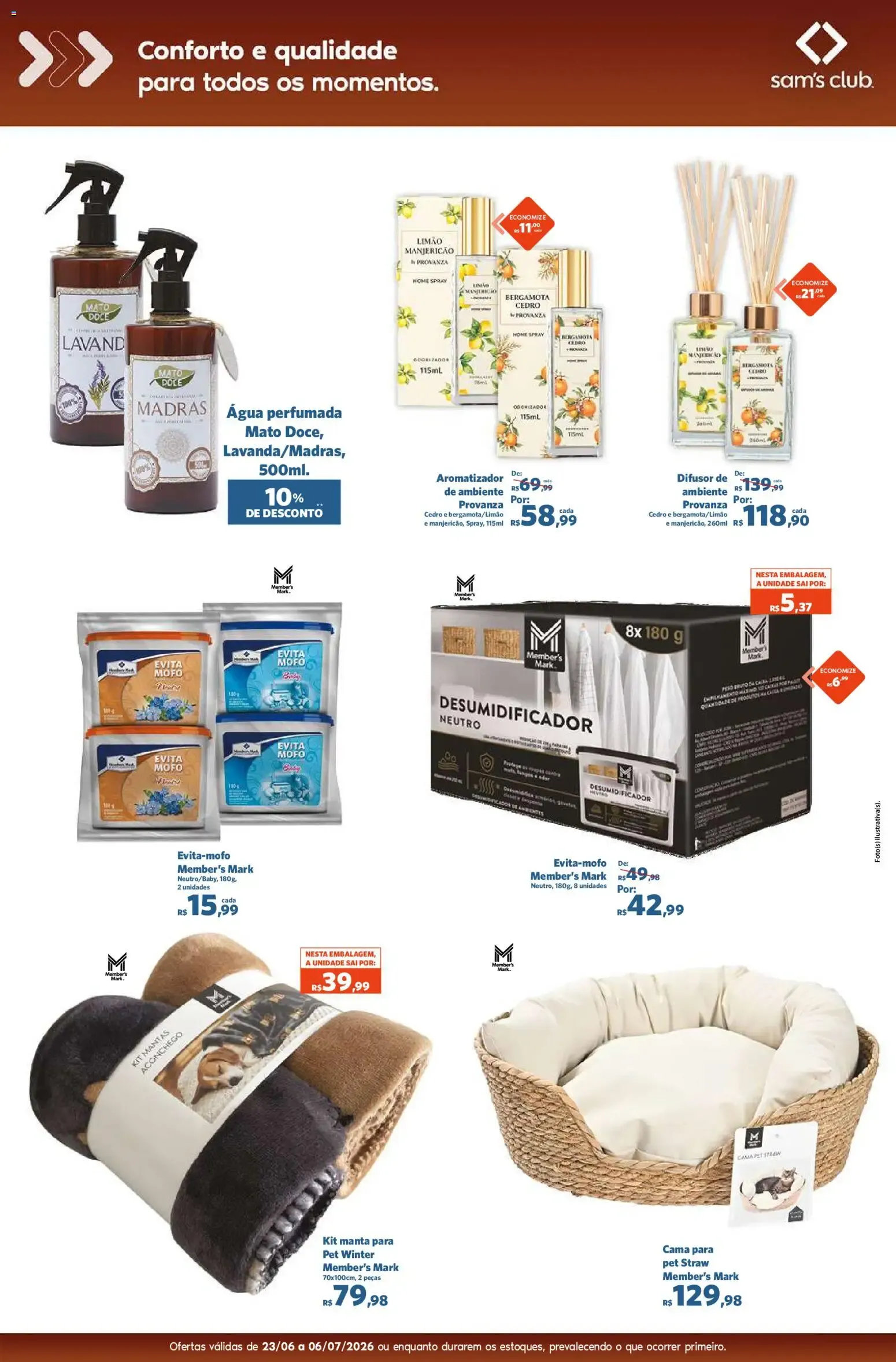 Encarte de Sam's Club ofertas Sabores que Aquecem de 23/06/2026 | Promoções Online 23 de junho até 6 de julho 2026 - Pagina 11