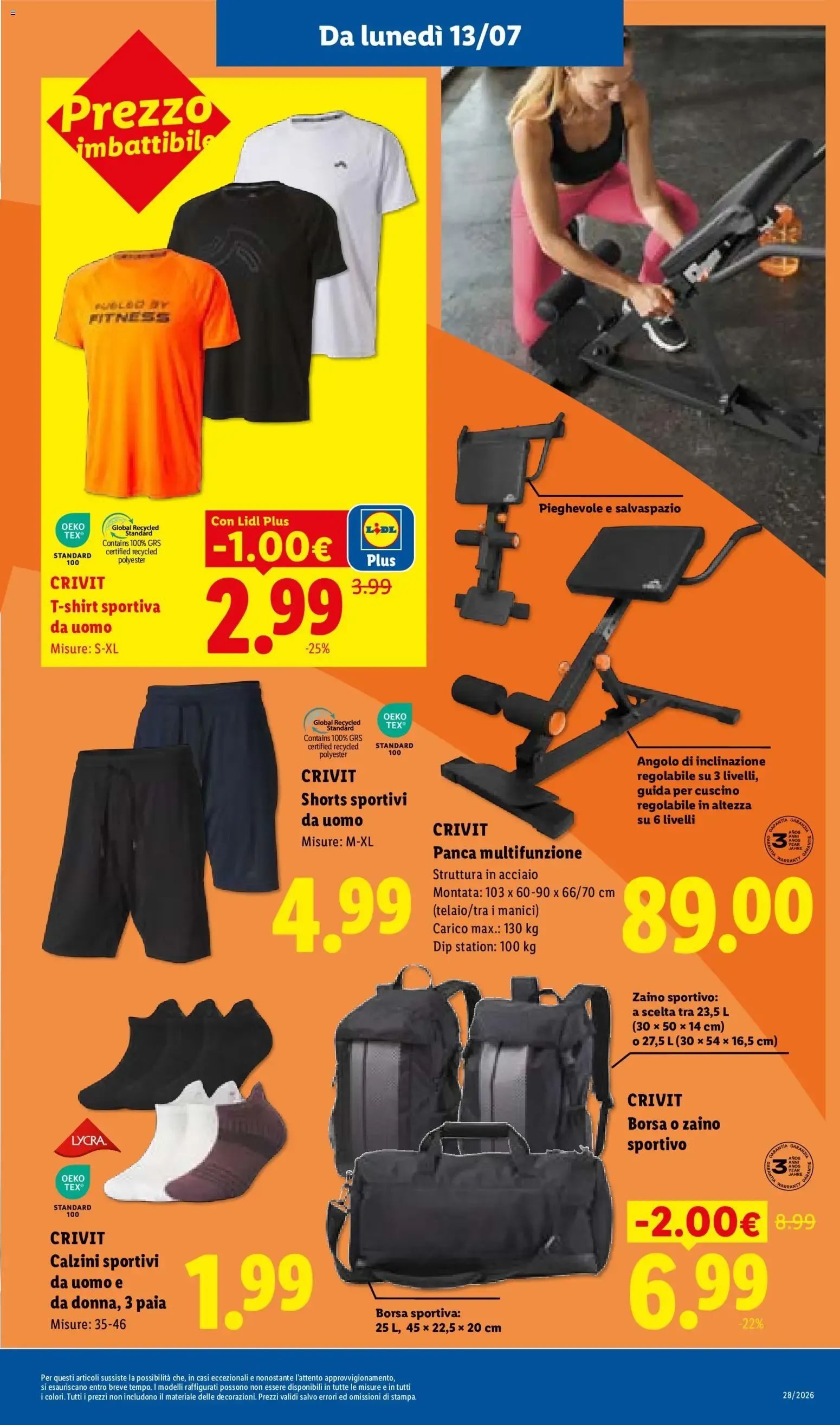 Lidl - L'estate del risparmio da 9 luglio a 15 luglio di 2026 - Pagina del volantino 43