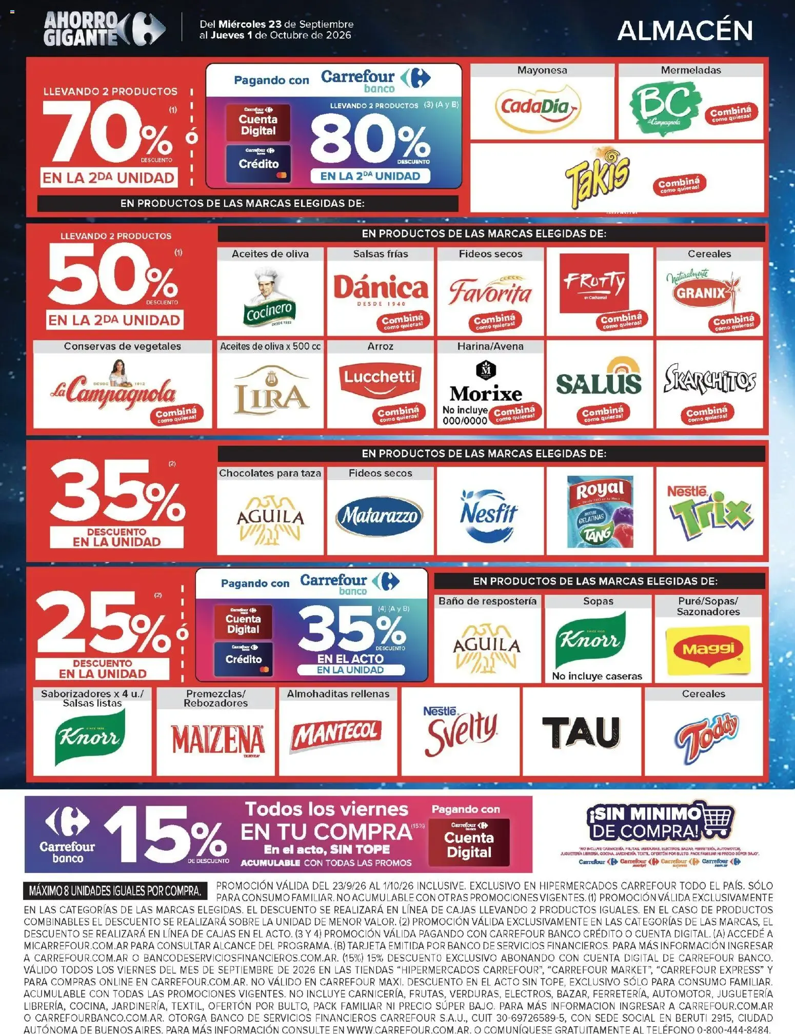 Ofertas de Carrefour Ofertas || del 23/09/2026 - 01/10/2026 || Promociones 23 de septiembre al 1 de octubre 2026 - Página 6 del catálogo