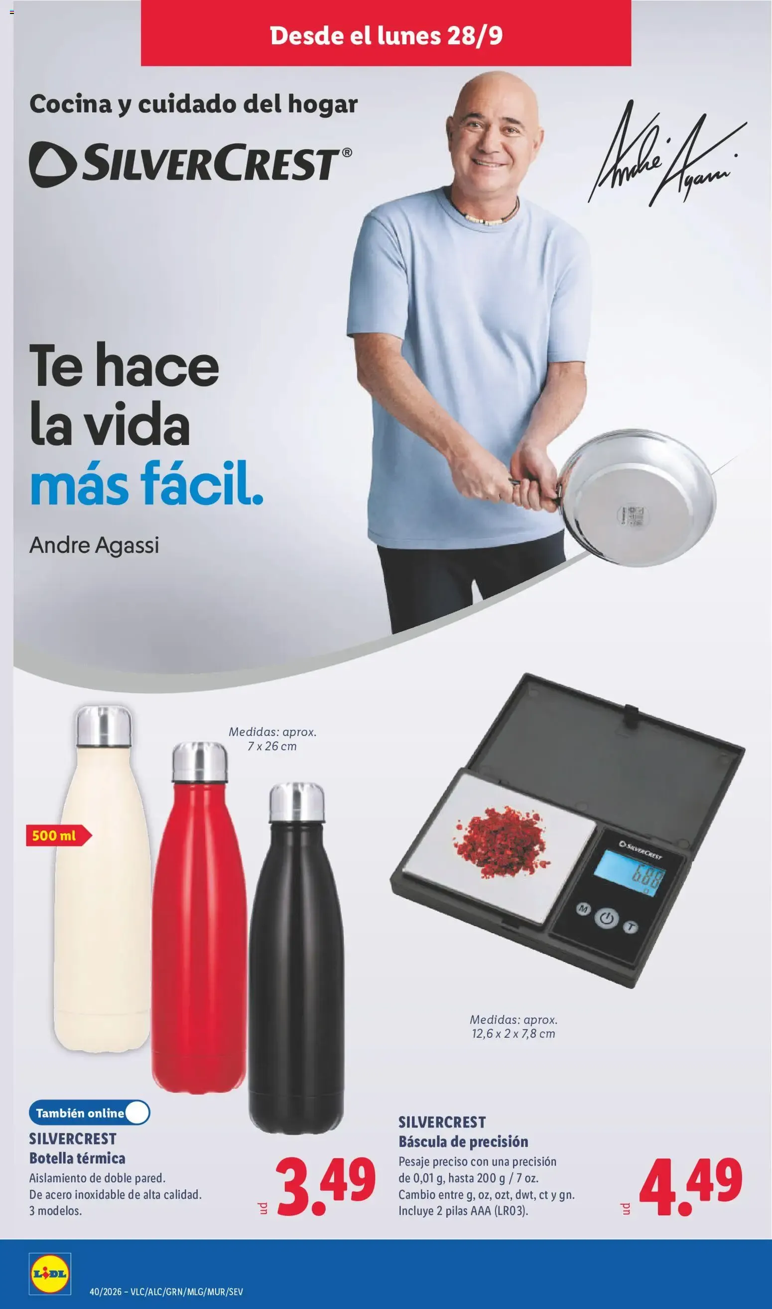 Catálogo de Lidl folleto de bazar del 28/09/2026 | Ofertas 28 de septiembre al 4 de octubre 2026 - Página 16