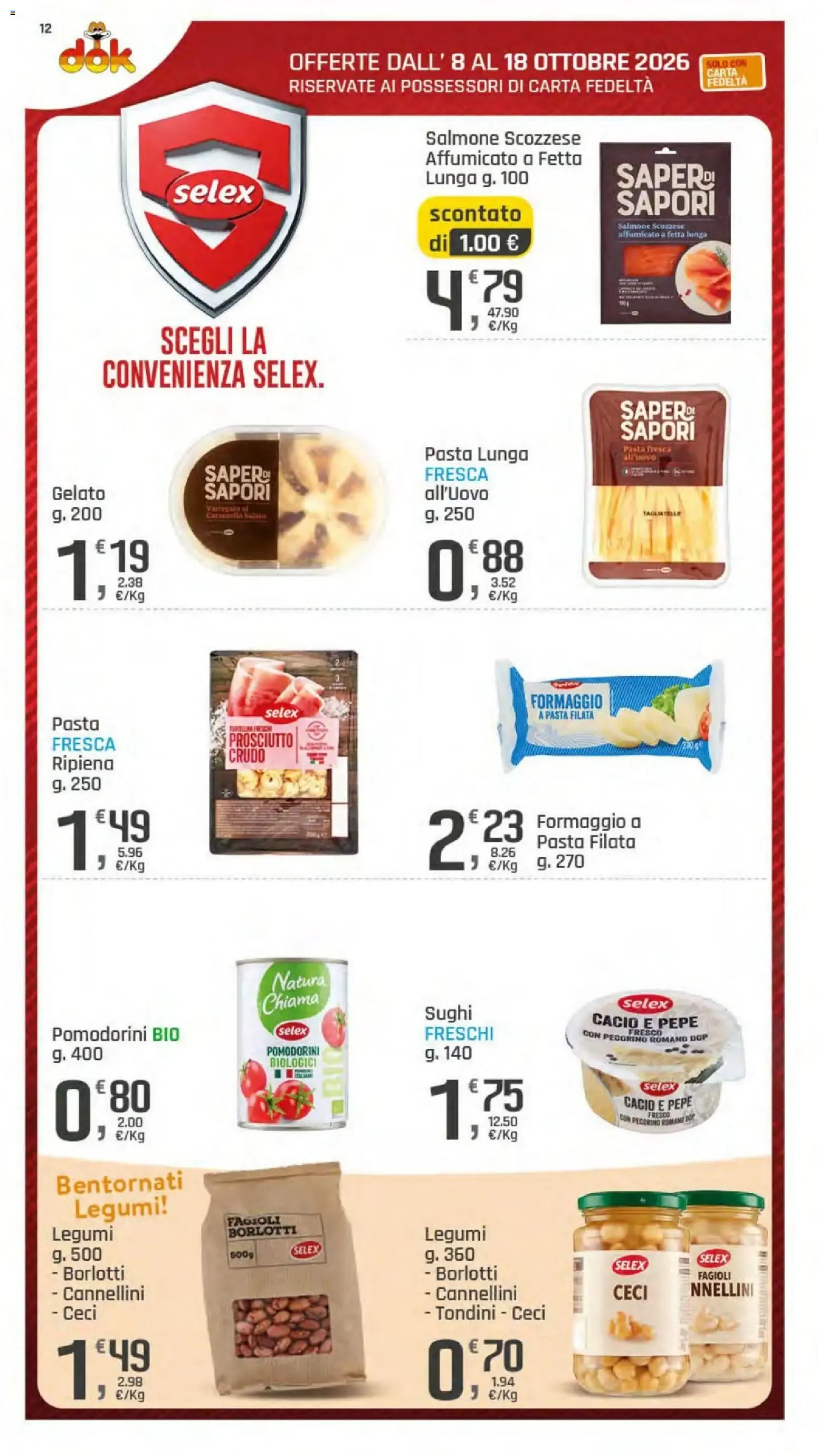 Nuovo DOK volantino dal 08/10/2026 > offerte anteprima 🛍️ da 8 ottobre a 18 ottobre di 2026 - Pagina del volantino 12