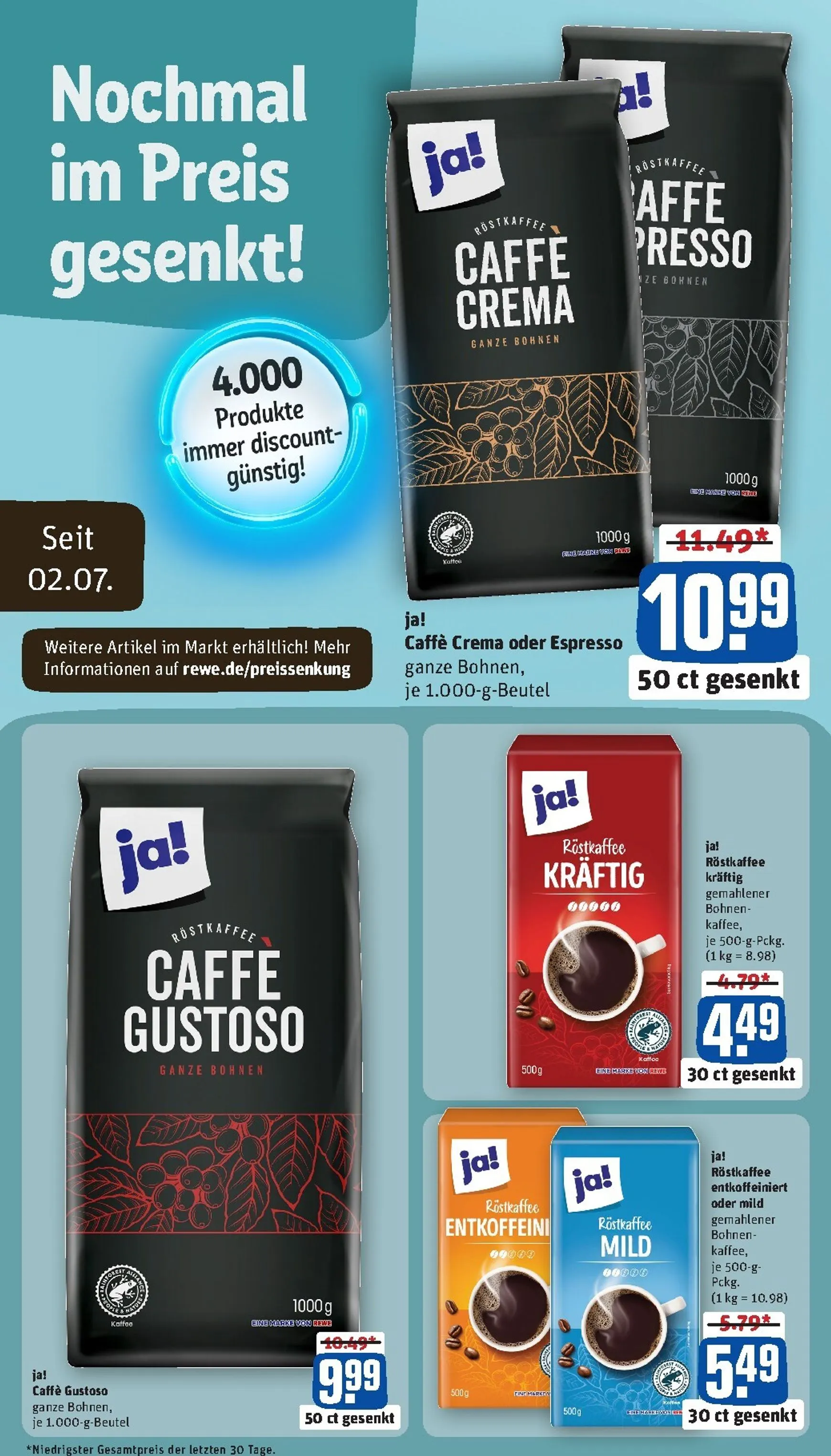 Rewe Prospekt nächste Woche – von Montag 06.07.2026 bis Sonntag 12.07.2026 von 6. Juli bis 12. Juli 2026 - Prospekt seite 2