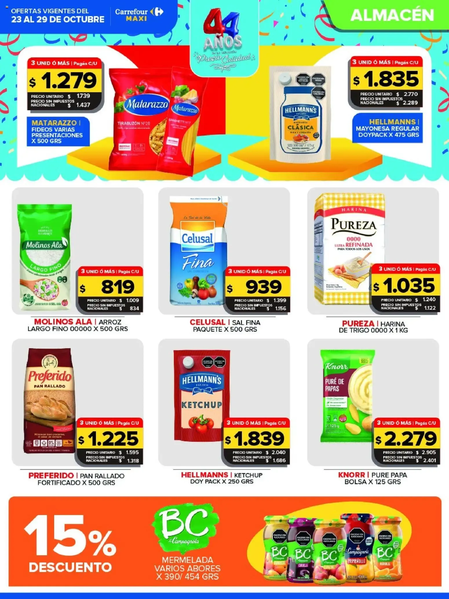 Ofertas de Carrefour Maxi catálogo del 23/10/2026 - 29/10/2026 23 de octubre al 29 de octubre 2026 - Página 9 del catálogo
