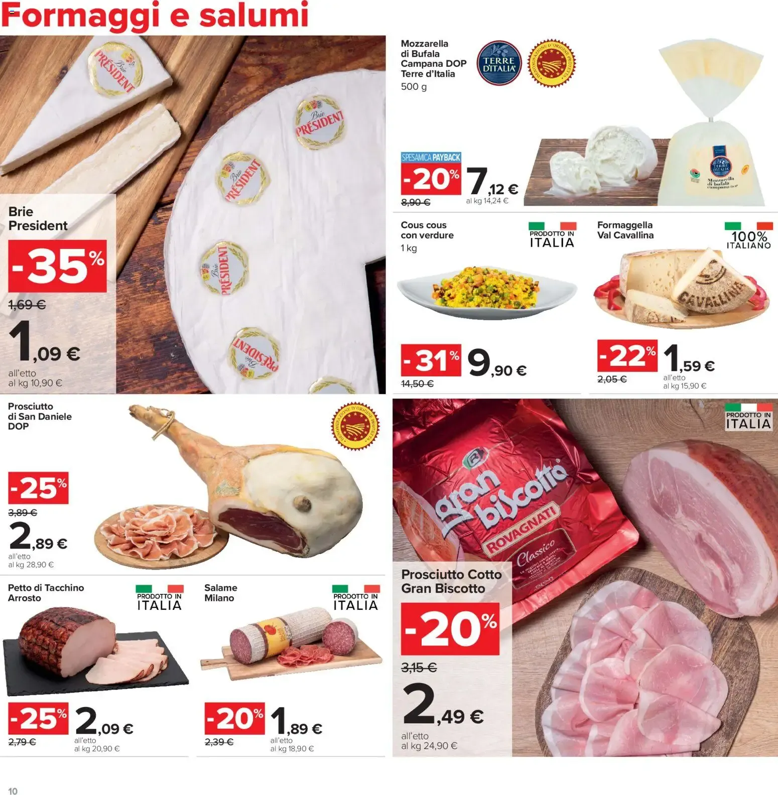 Carrefour Market: Prezzi Bollenti da 6 agosto a 19 agosto di 2026 - Pagina del volantino 10