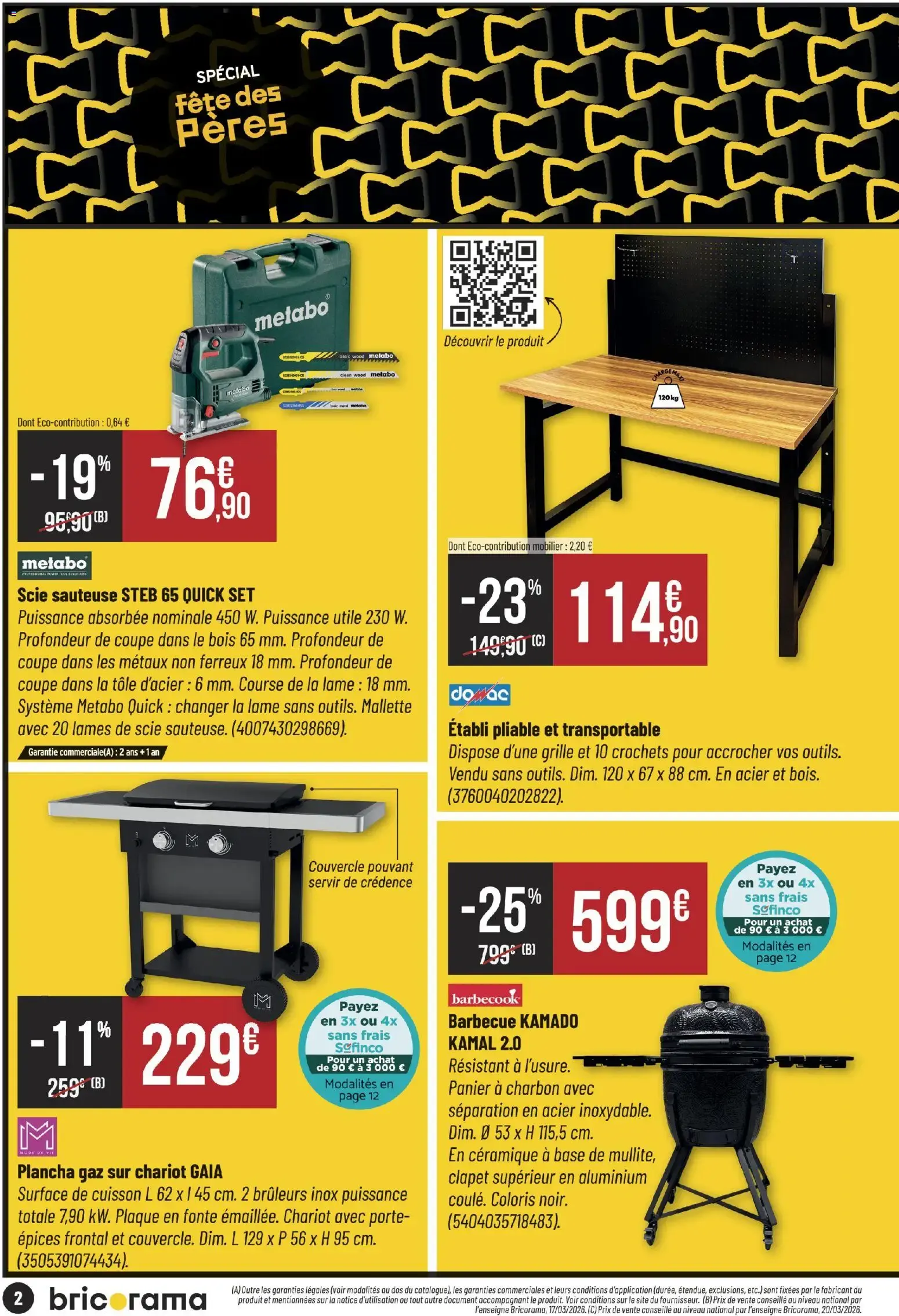 Bricorama catalogue à partir du 17/06/2026 - promo en ligne du 17 juin au 28 juin 2026 - Catalogue page 2