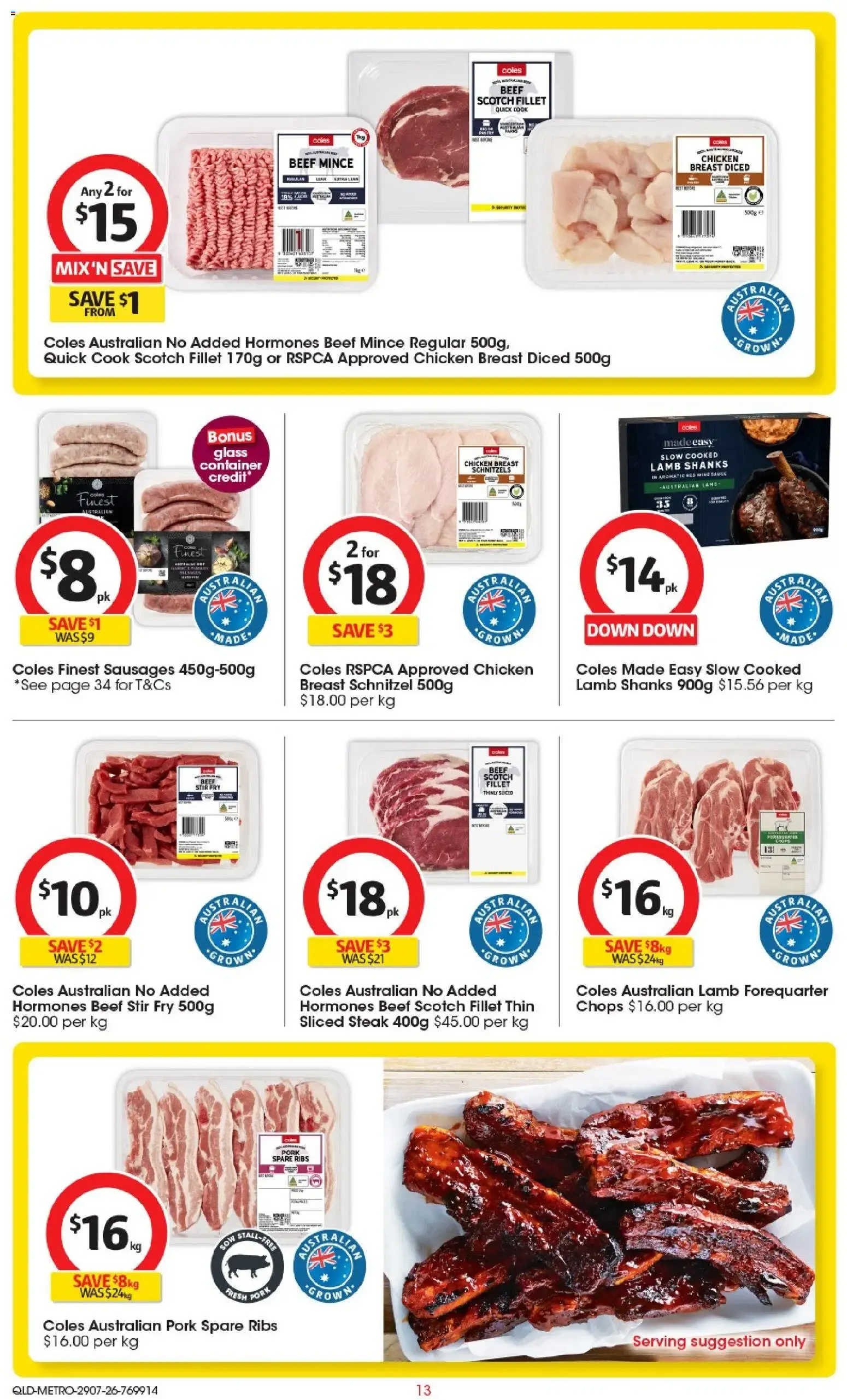 Coles catalogue valid from 29/07/2026 > Online Australia - Catalogue valid from 29 July to 4 August 2026 - page 13