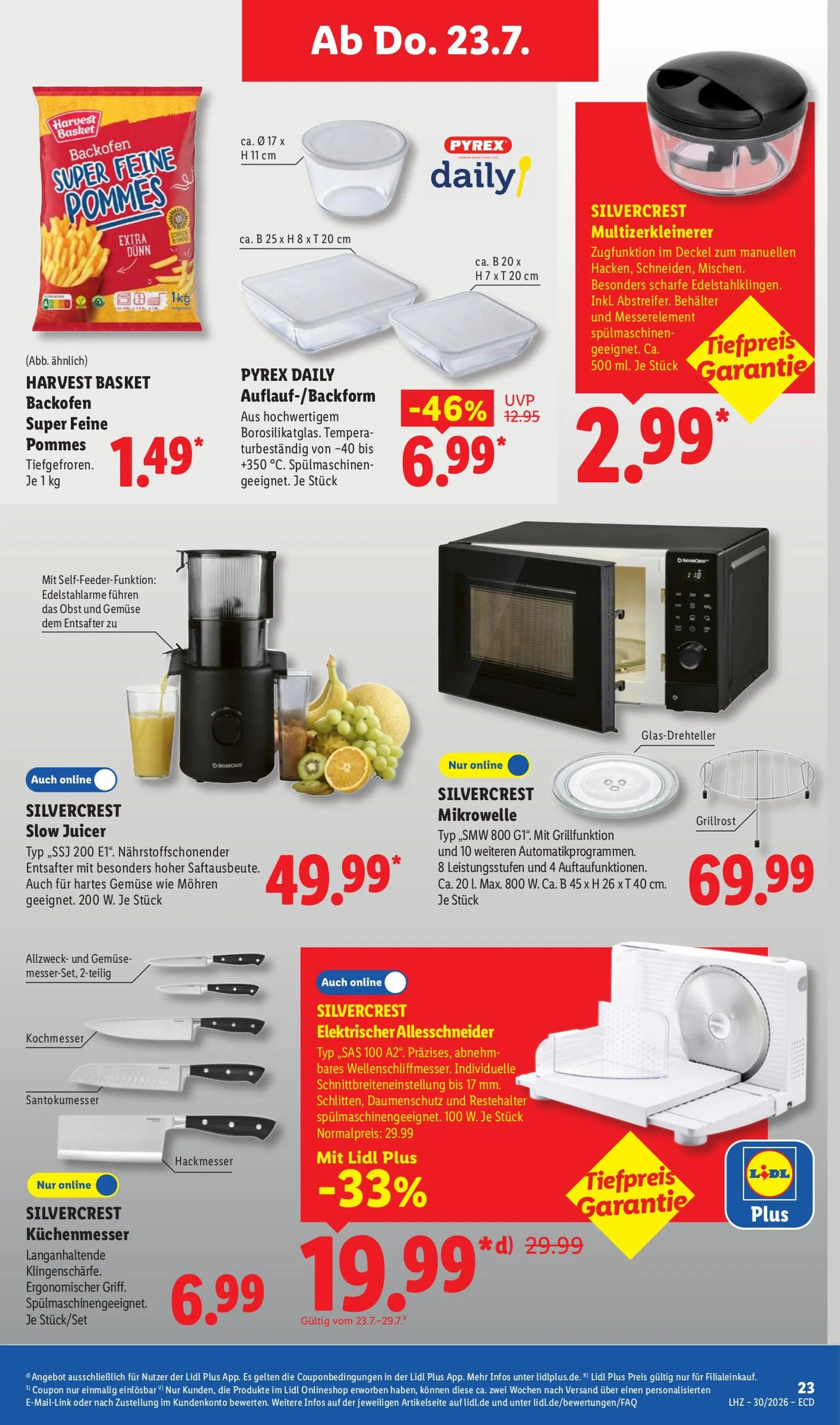 Lidl: Sparen beim Preisführer von 20. Juli bis 25. Juli 2026 - Prospekt seite 50