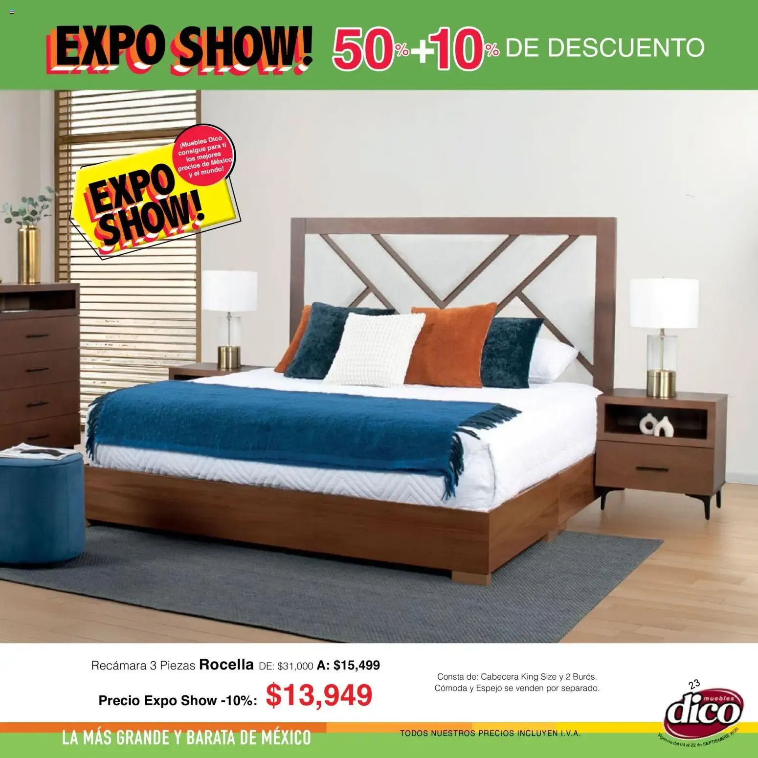 Catálogo de Muebles Dico catálogo Expo Show (04/09/2026 - 22/09/2026) - catálogo en línea 4 de septiembre al 22 de septiembre 2026 - Pagina 23