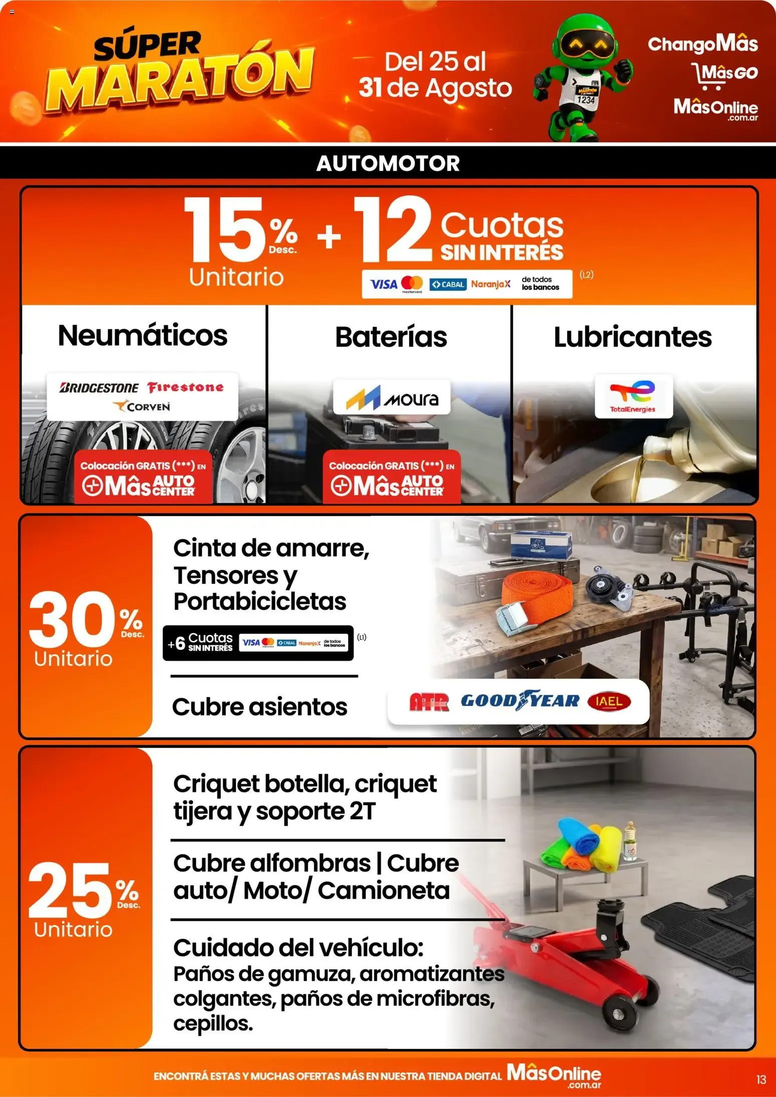 Ofertas de Changomas ofertas || del 25/08/2026 - 31/08/2026 || Catálogo 25 de agosto al 31 de agosto 2026 - Página 13 del catálogo