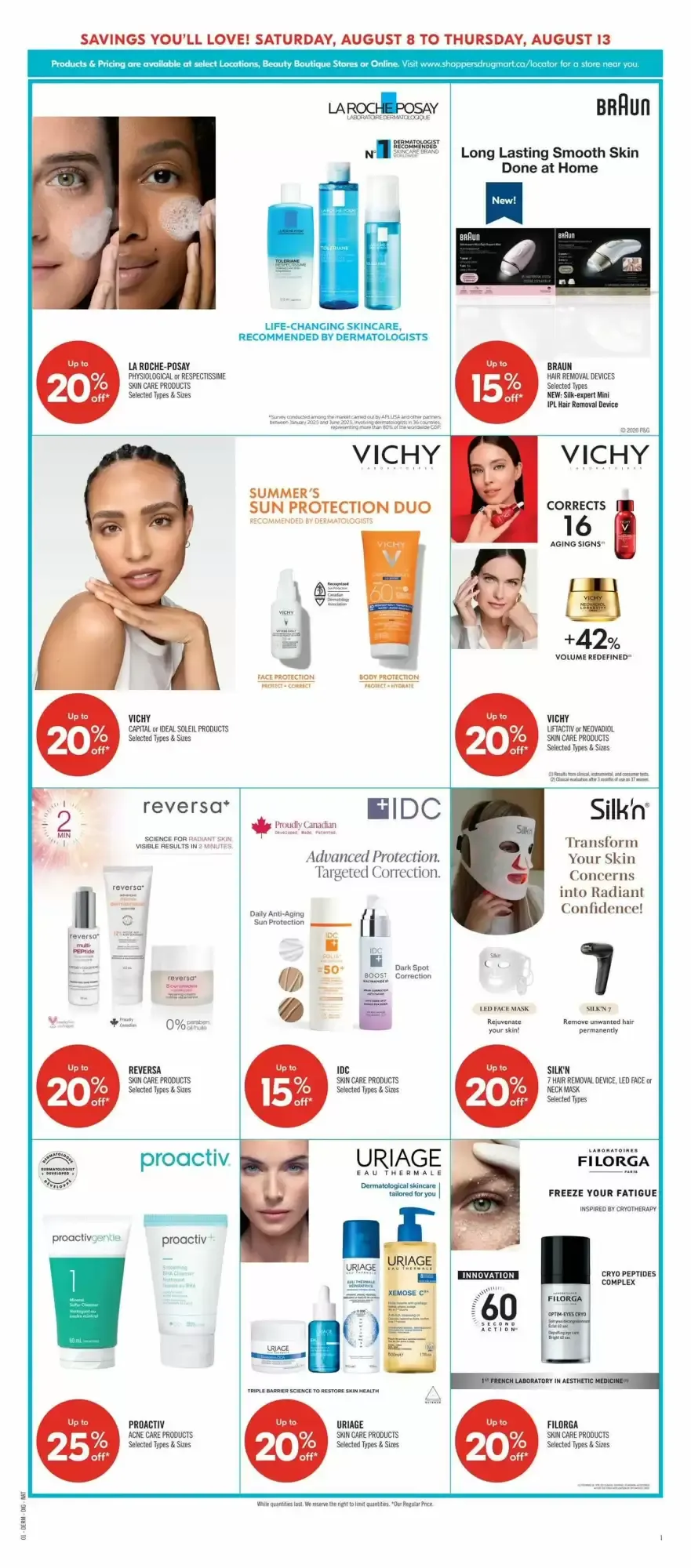 Shoppers Drug Mart flyer week 32 from August 8 to August 13 2026 - flyer page 15