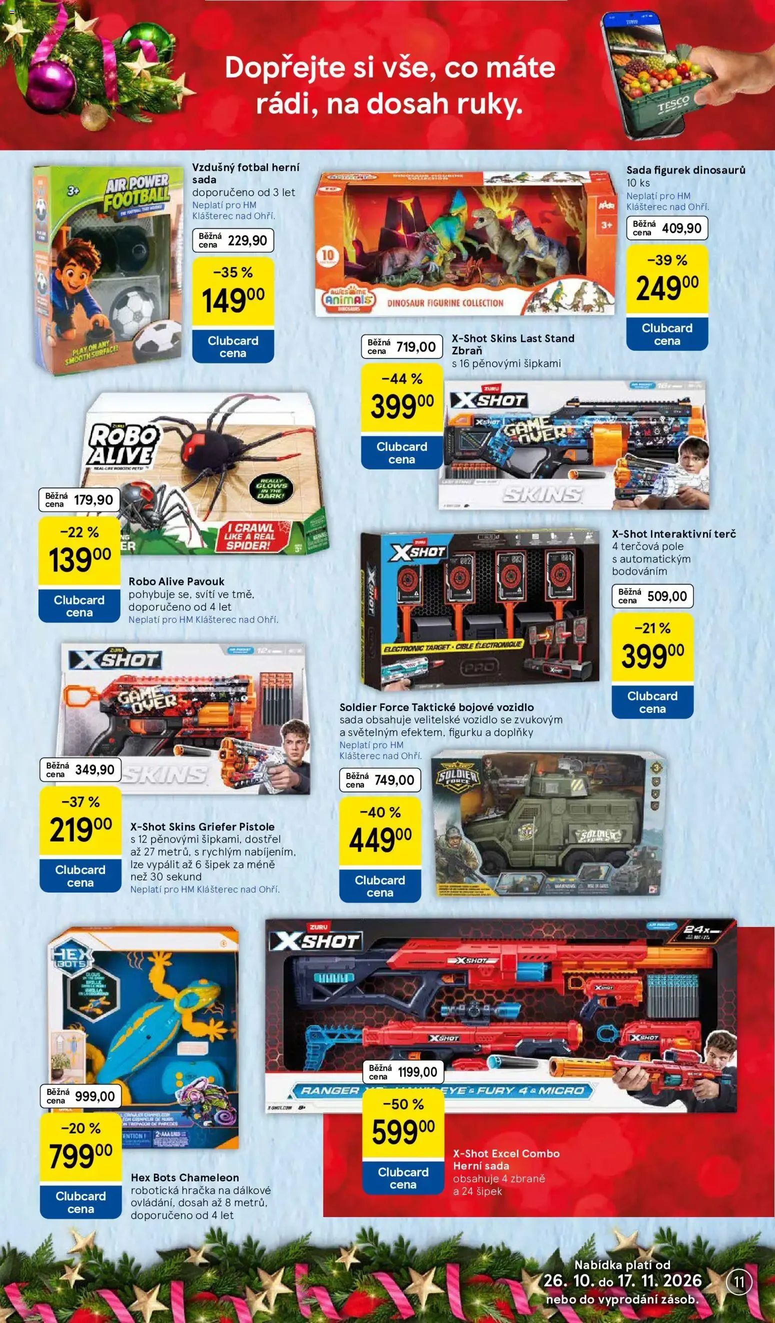 TESCO Vánoční katalog hraček - 26. října 17. listopadu 2026 - Page 11