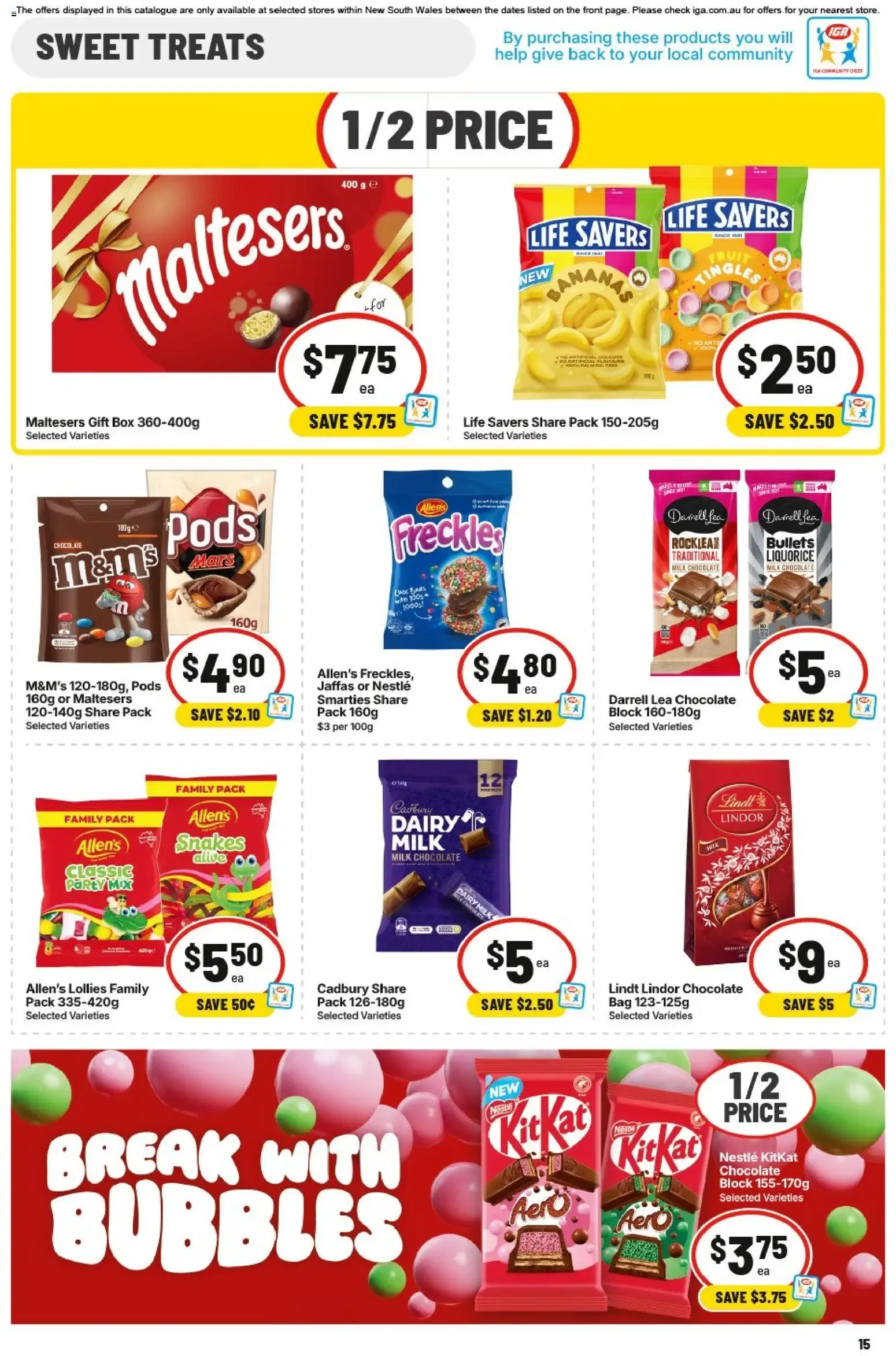 IGA catalogue valid from 12/08/2026 > Online Australia - Catalogue valid from 12 August to 18 August 2026 - page 15