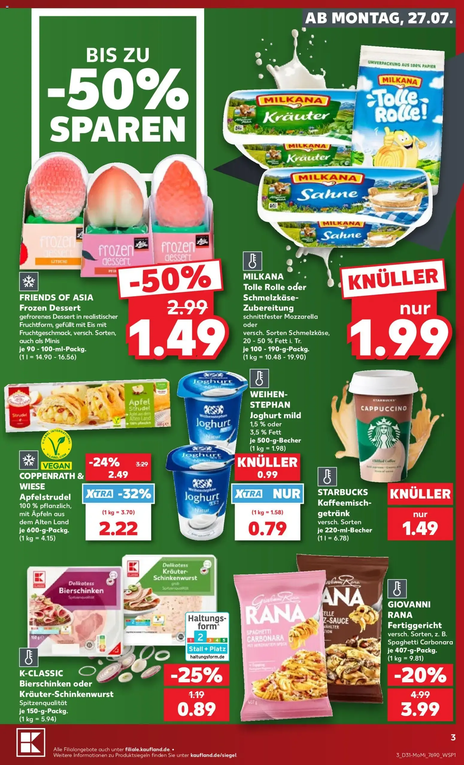 Kaufland - Richtig Sparen zum Wochenstart van 27 juli tot 29 juli 2026 - Folder pagina 3