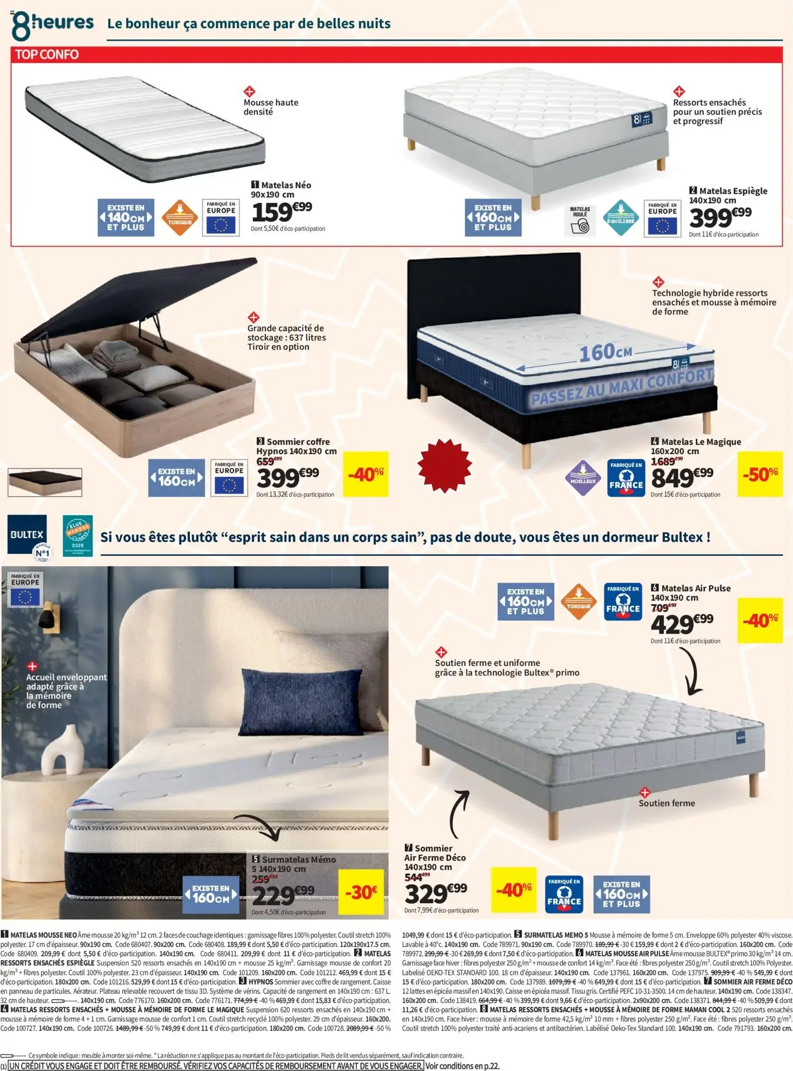 LE GRAND DESTOCKAGE PROMO RAMA Conforama du 13 octobre au 9 novembre 2026 - Catalogue page 6