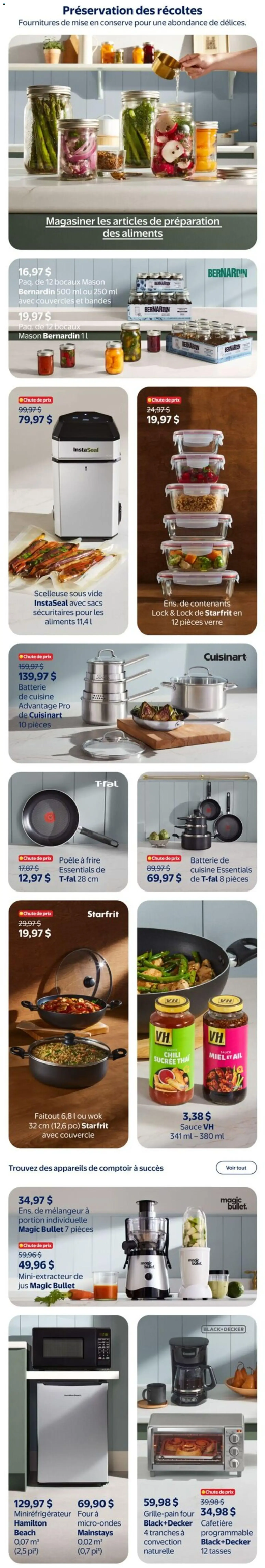 Walmart circulaire - Prêts pour l´automne from Sep 10, 2026 > weekly specials & deals from September 10 to October 21 2026 - flyer page 10