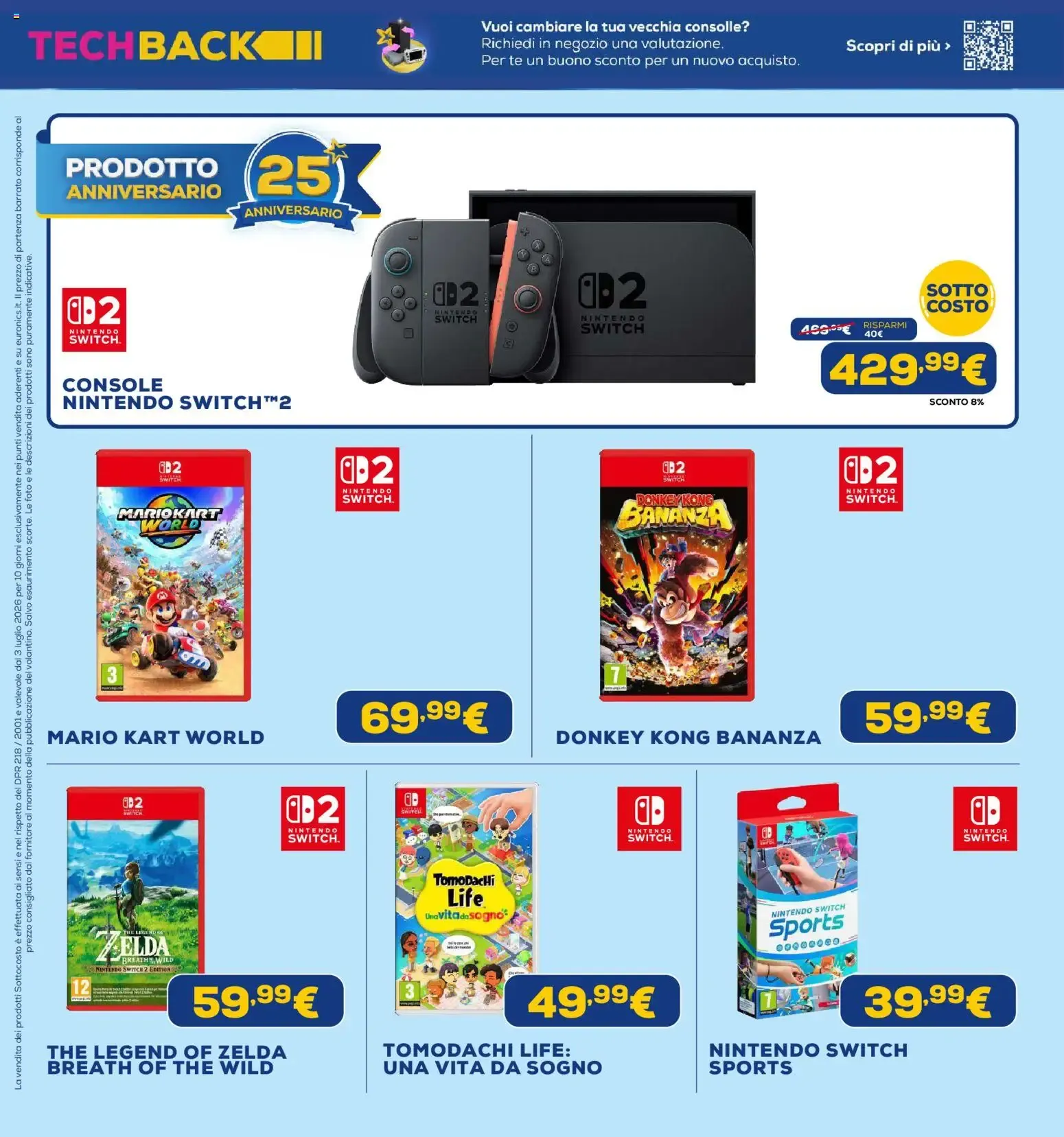 Euronics SOTTO COSTO - Dal 3 al 12 Luglio da 3 luglio a 12 luglio di 2026 - Pagina del volantino 28