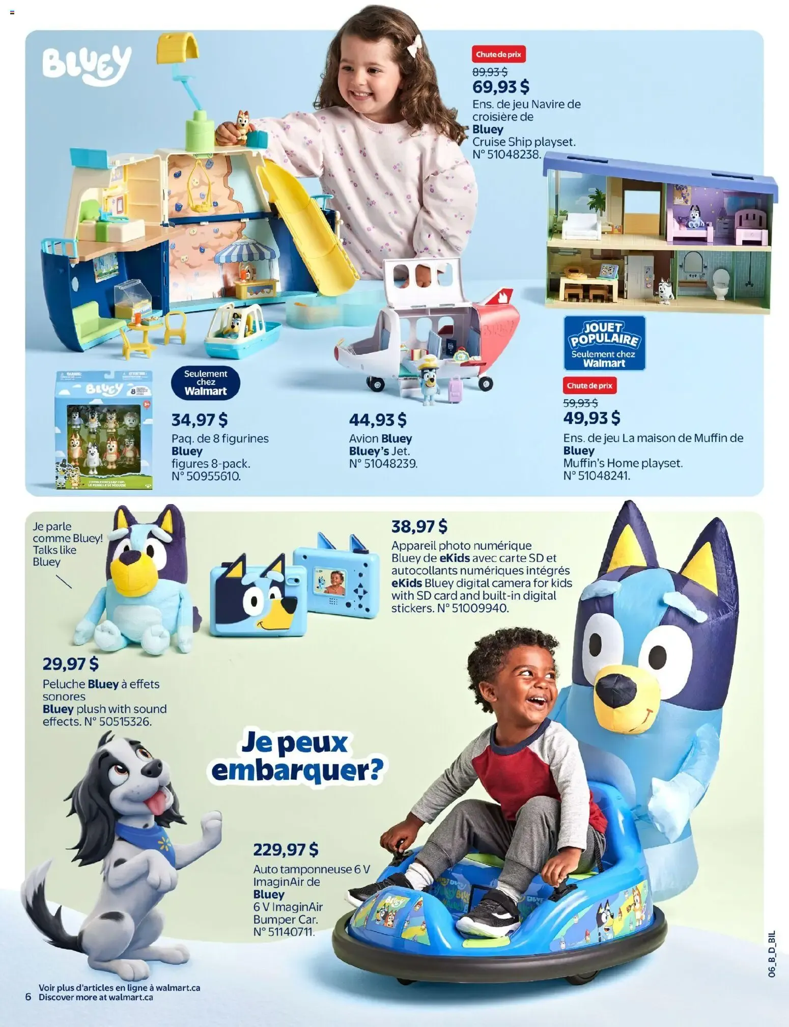 Walmart circulaire - Livret des jouets from Oct 15, 2026 > weekly specials & deals from October 15 to December 23 2026 - flyer page 7
