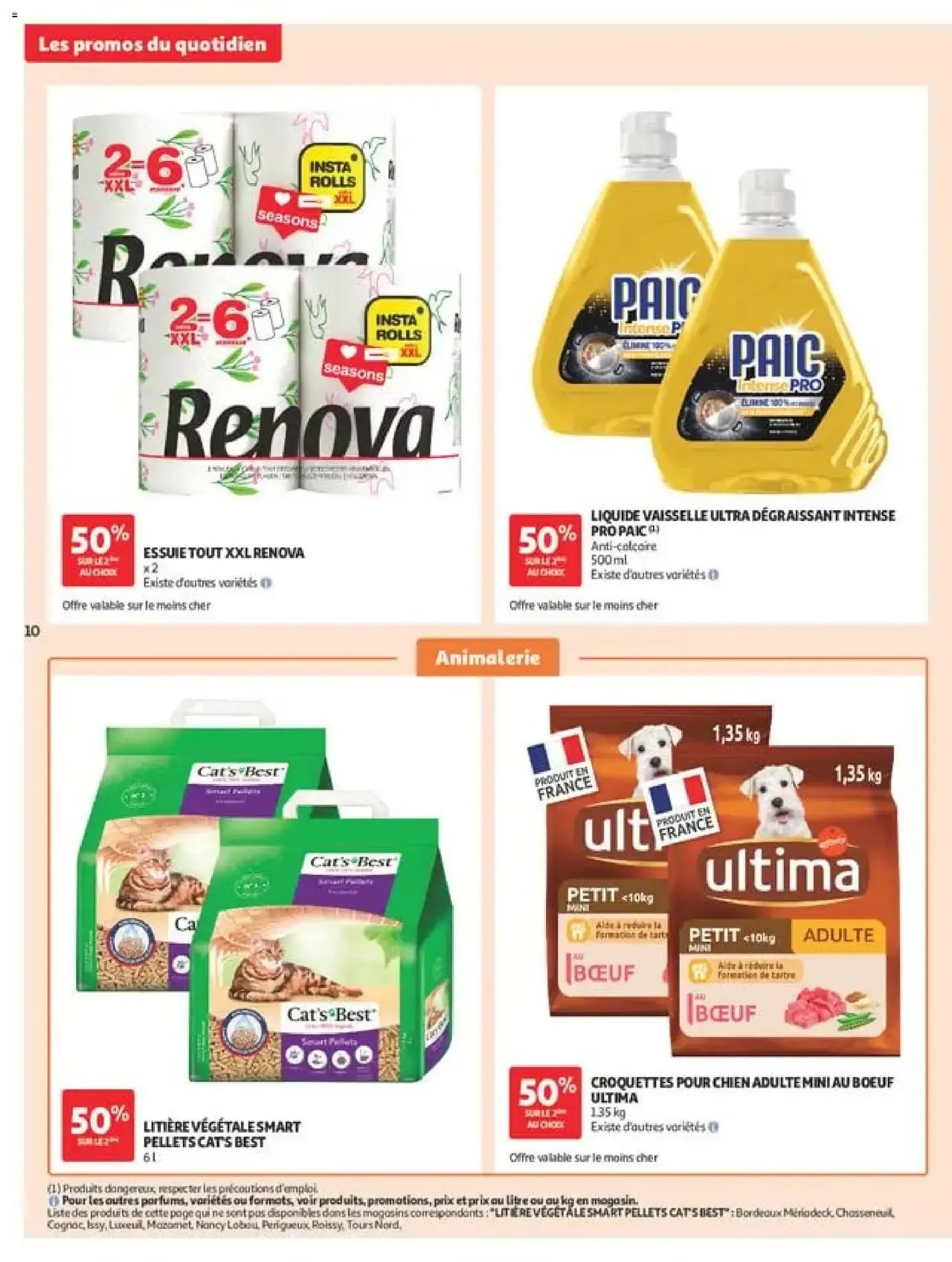 Auchan Les promos du moment à partir du 28/07/2026 - promo en ligne du 28 juillet au 9 août 2026 - Catalogue page 10