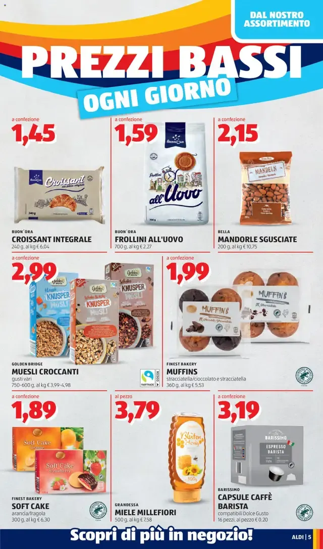 Aldi volantino - scopri il nuovo volantino valido dal 27/07/2026 ⭐️ da 27 luglio a 2 agosto di 2026 - Pagina del volantino 5