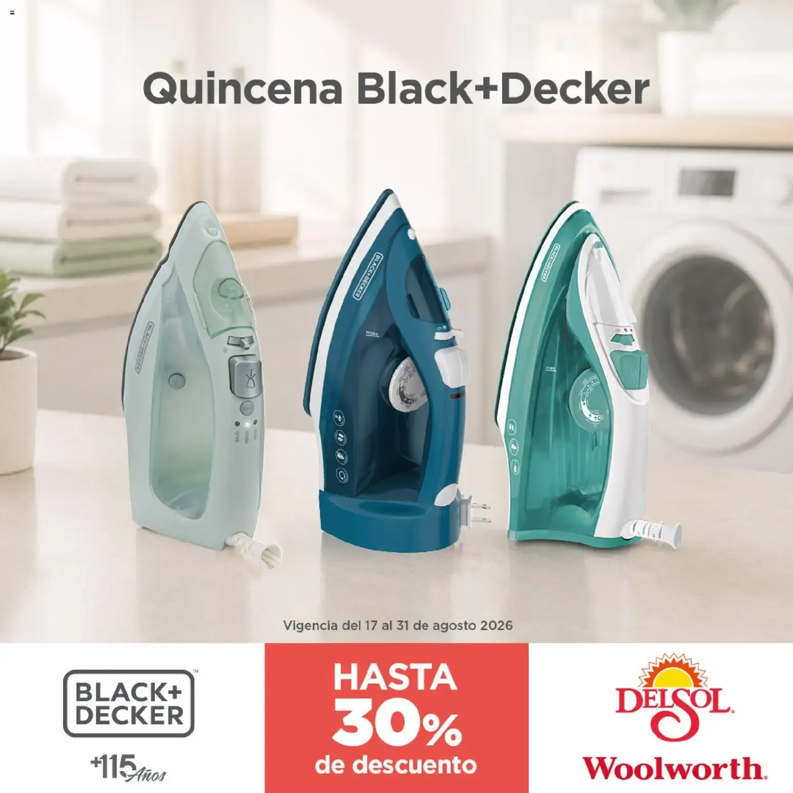 Catálogo de Del Sol y Woolworth katalog Quincena Black+Decker (17/08/2026 - 31/08/2026) - catálogo en línea 17 de agosto al 31 de agosto 2026 - Pagina 3