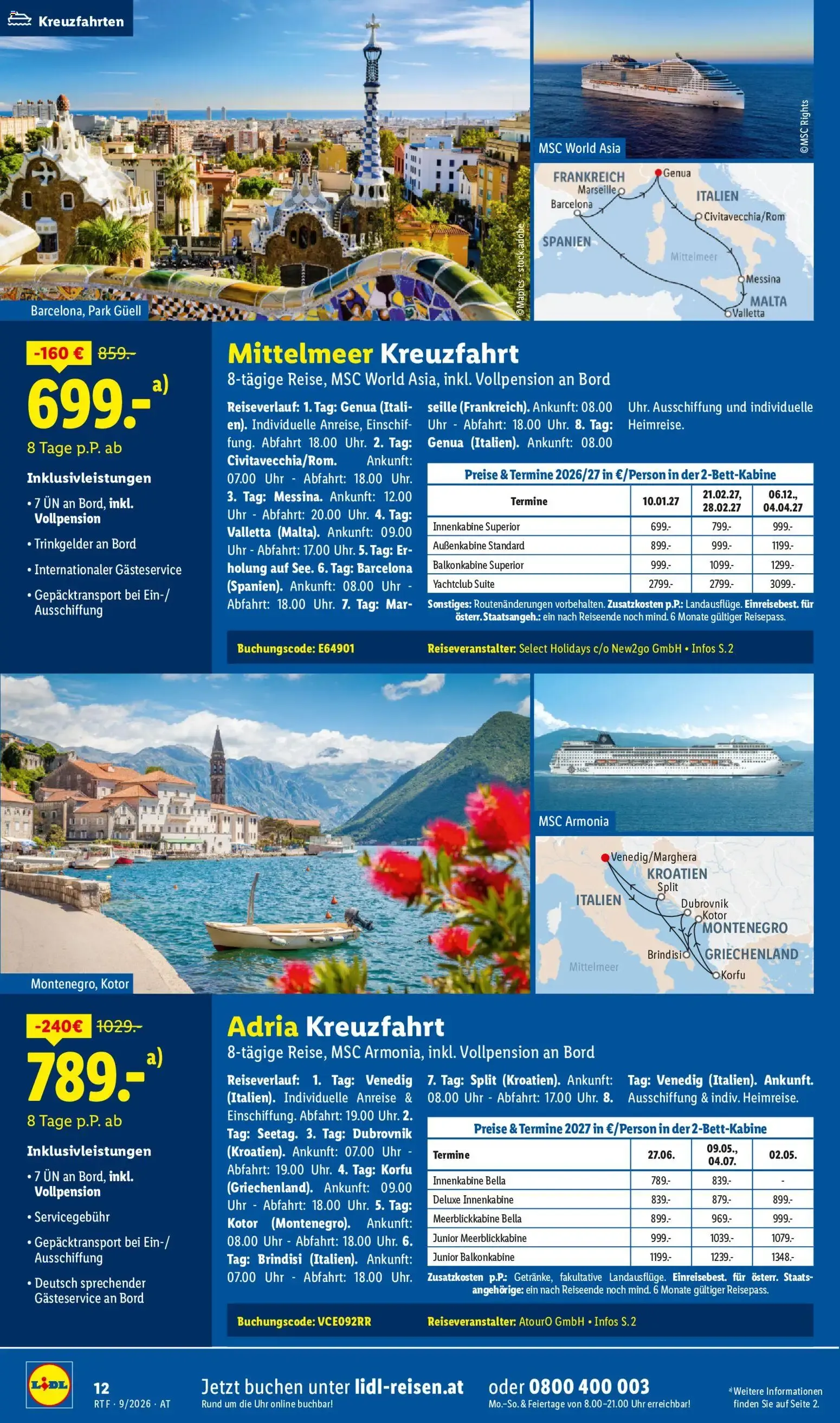 Traumurlaub zum Best-Preis buchen lohnt sich. von 12. September bis 15. Oktober 2026 - Flugblätt seite  12