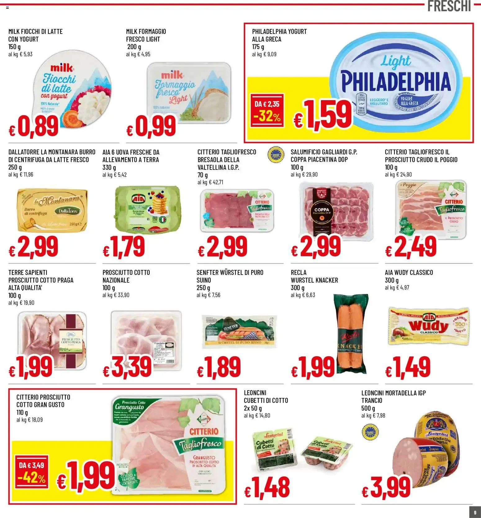 Famila: Offerte d'Agosto da 10 agosto a 19 agosto di 2026 - Pagina del volantino 9