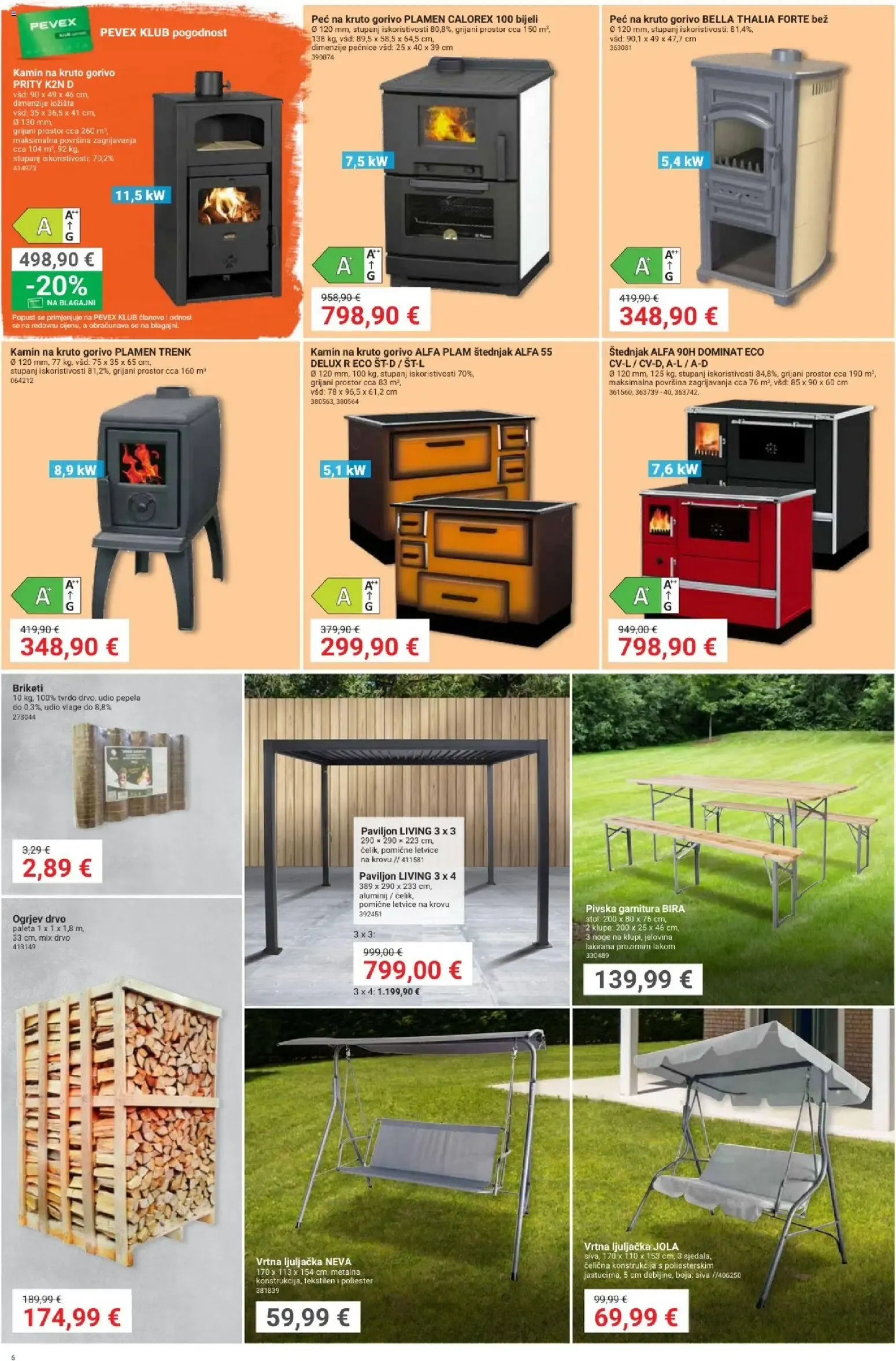 Katalog Pevex Letak novi od 17.09.2026 na listanje > letak digitalni od 17. rujna do 12. listopada 2026. - Pregled Stranica 6
