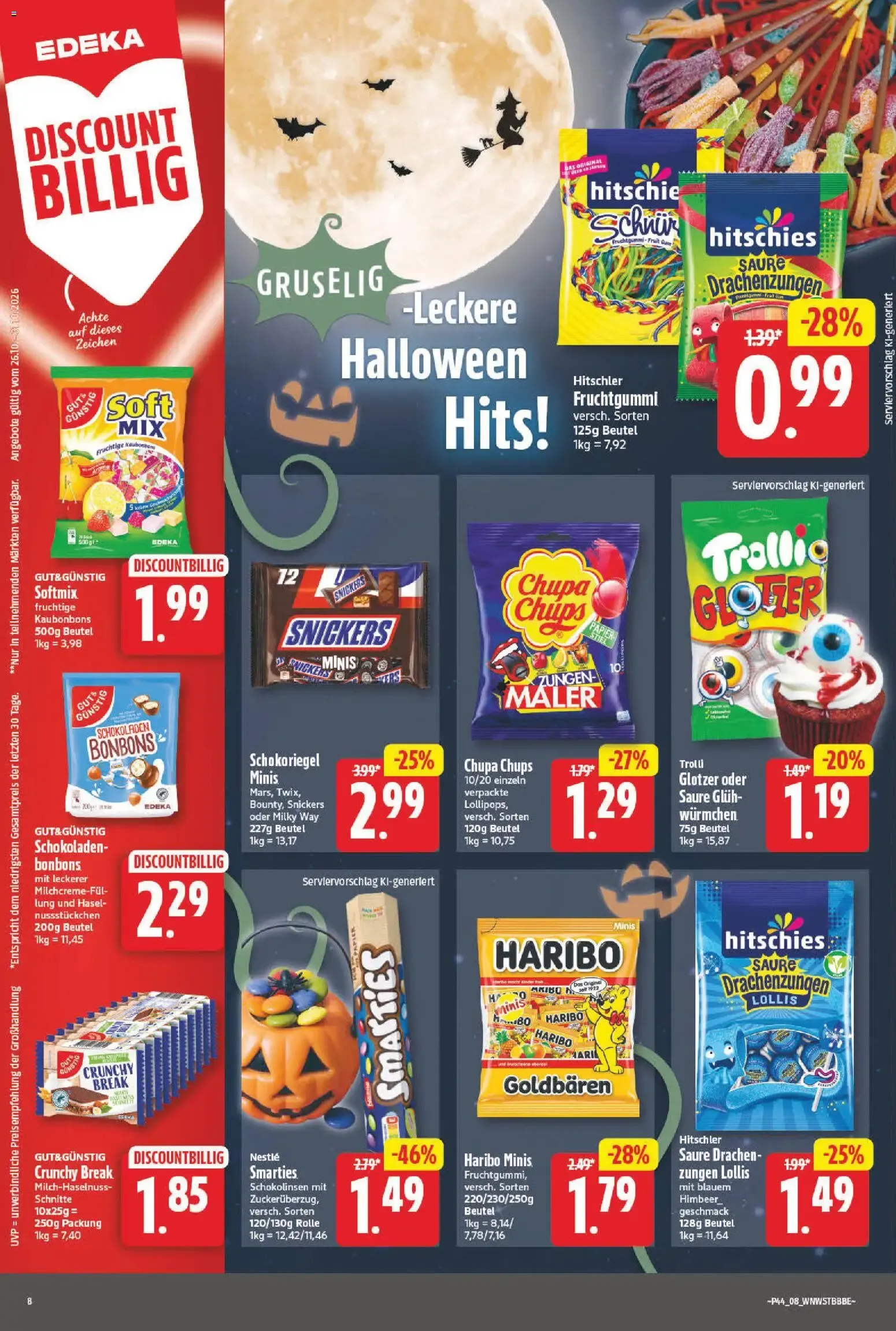 NP Discount Prospekt (ab 26.10.2026) zum Blättern von 26. Oktober bis 31. Oktober 2026 - Prospekt seite 8