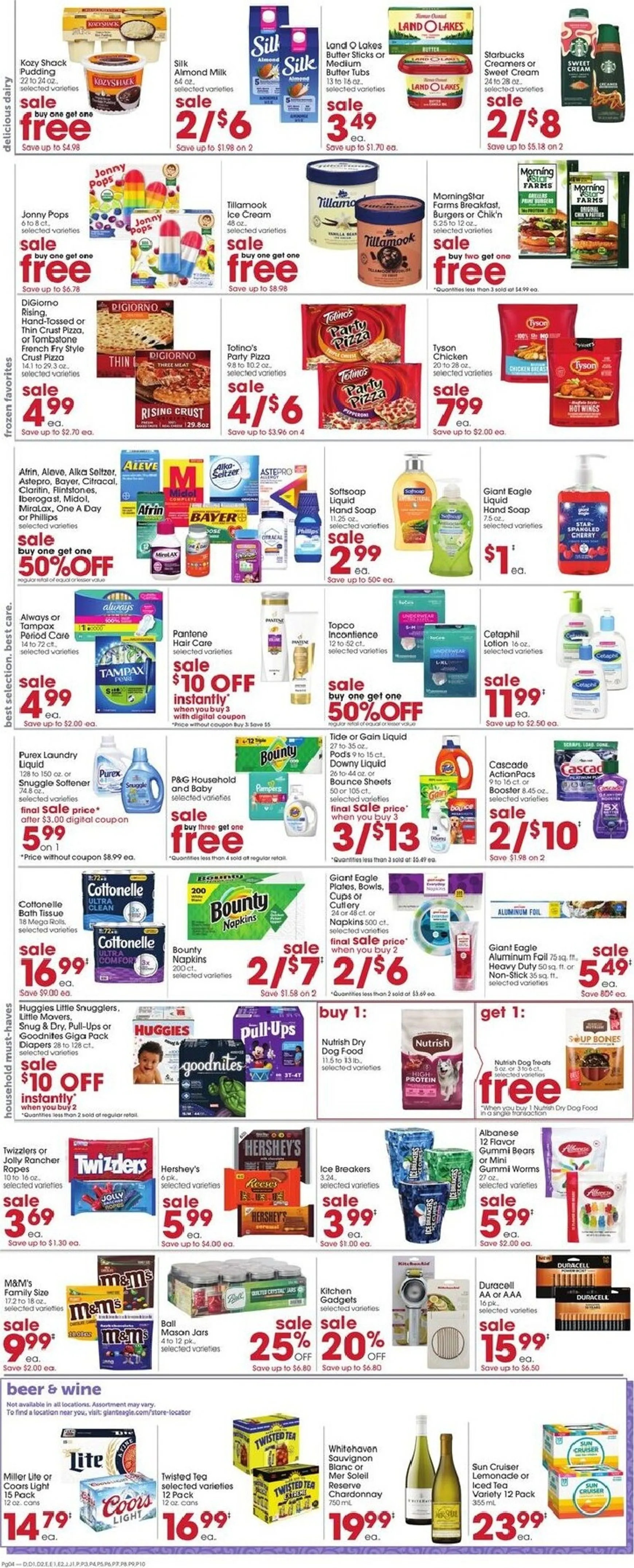Weekly ad Current Giant Eagle leaflet valid from Thursday 07/02/2026 to Wednesday 07/08/2026 from July 2 to July 8 2026 - Page 6