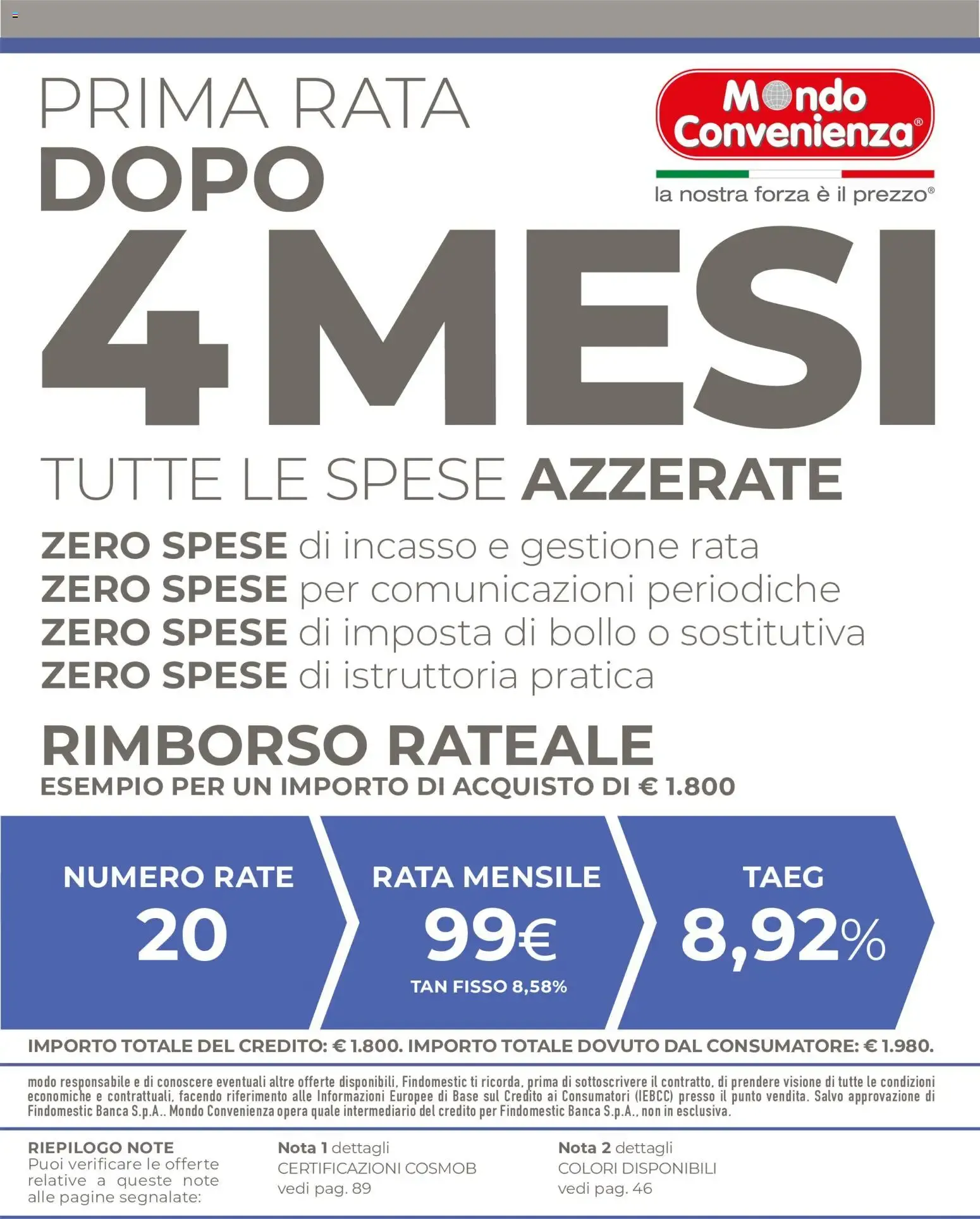 Speciale CAMERE da 1 luglio a 31 agosto di 2026 - Pagina del volantino 3