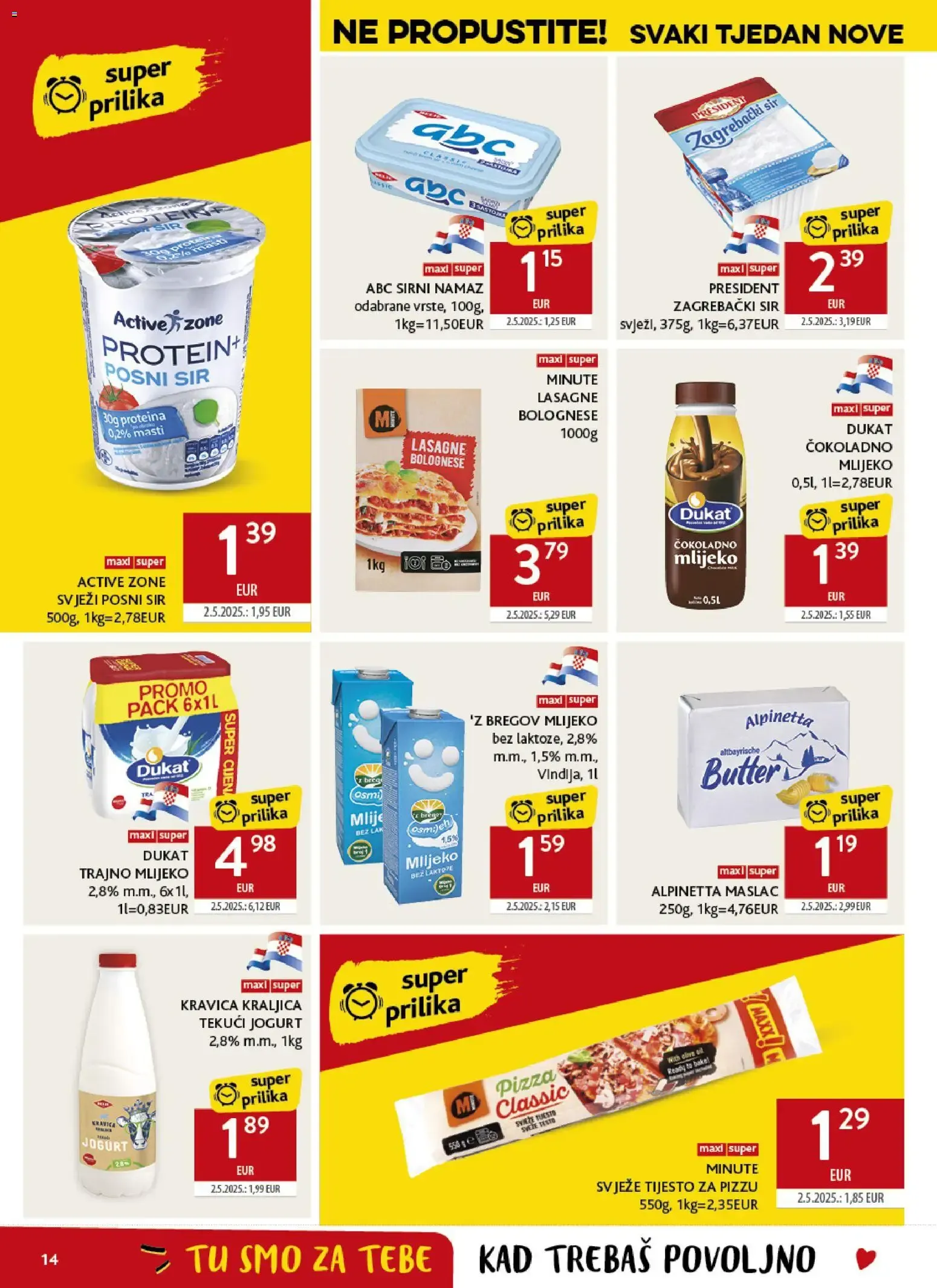 Katalog Konzum Katalog novi od 04.08.2026 na listanje > letak digitalni od 4. kolovoza do 11. kolovoza 2026. - Pregled Stranica 14
