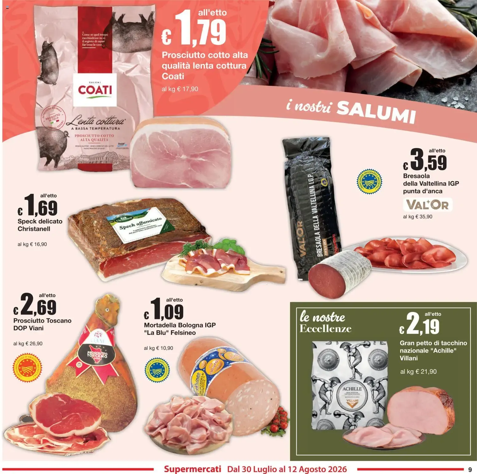 Sì con Te volantino dal 30/07/2026 - online Offerte da 30 luglio a 12 agosto di 2026 - Pagina del volantino 9