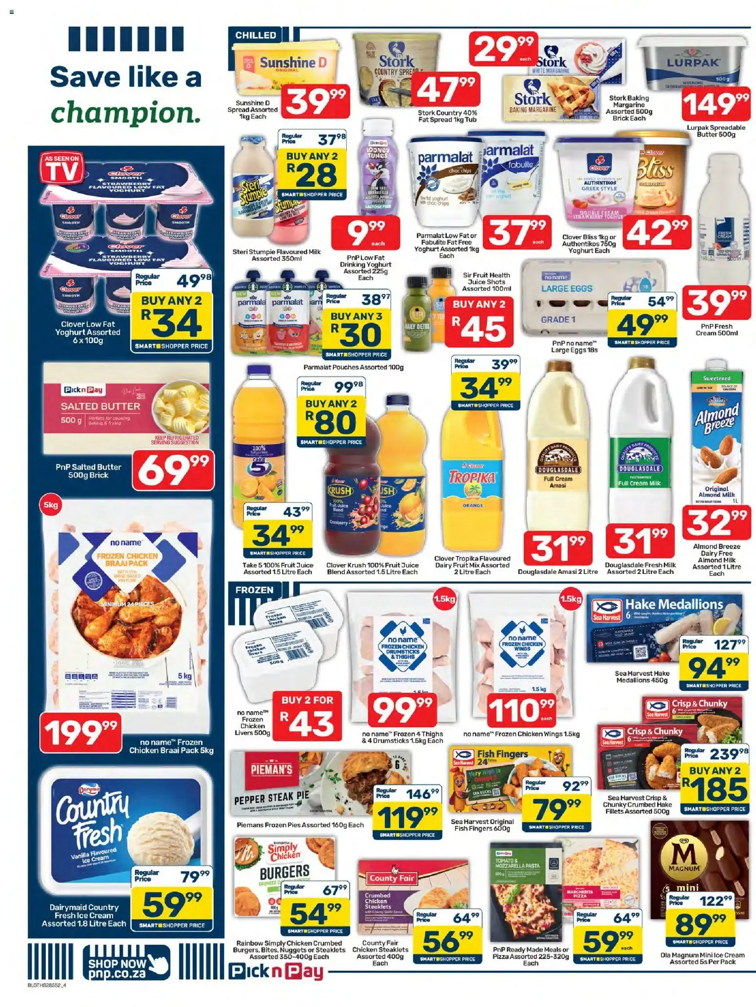 Pick n Pay - Save Like A Champion from 7 August to 24 August 2026 - Catalogue Page 4