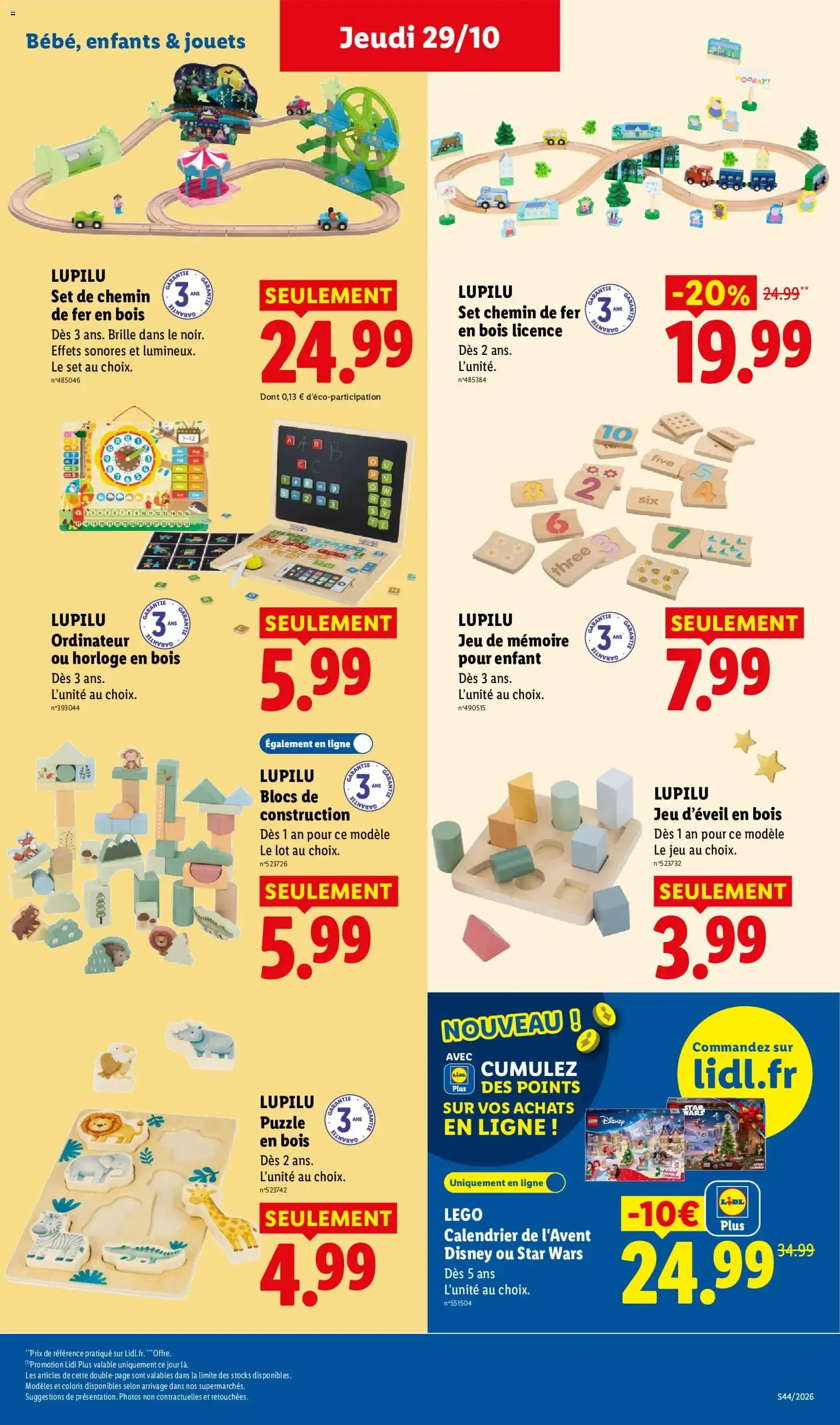 LIDL: Faites briller les fêtes à prix minis ! du 29 octobre au 4 novembre 2026 - Catalogue page 42