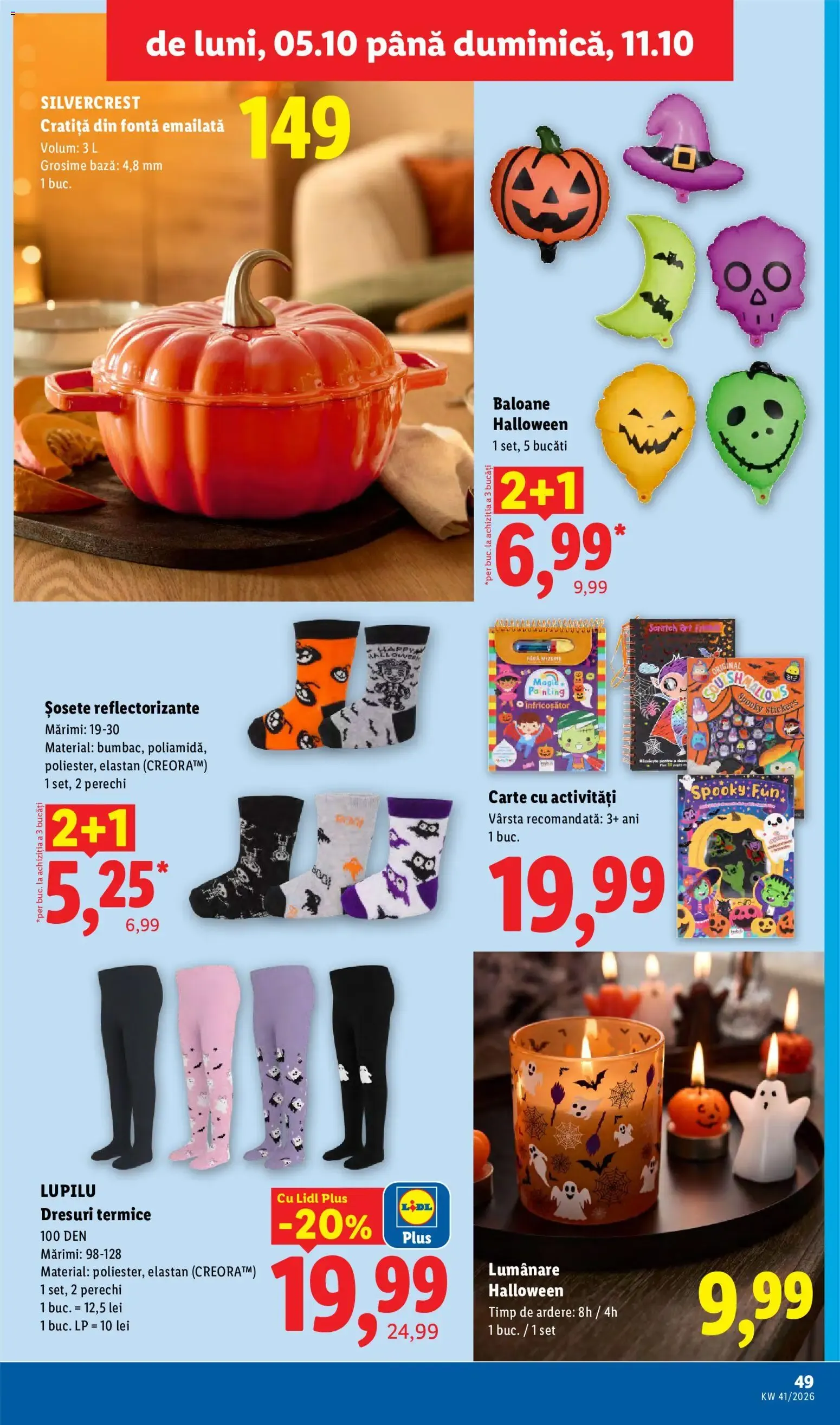 Catalog Catalog LIDL 05.10.2026 - Oferta și Revista online de la 5 octombrie până la 11 octombrie 2026 - Revista Pagina 49