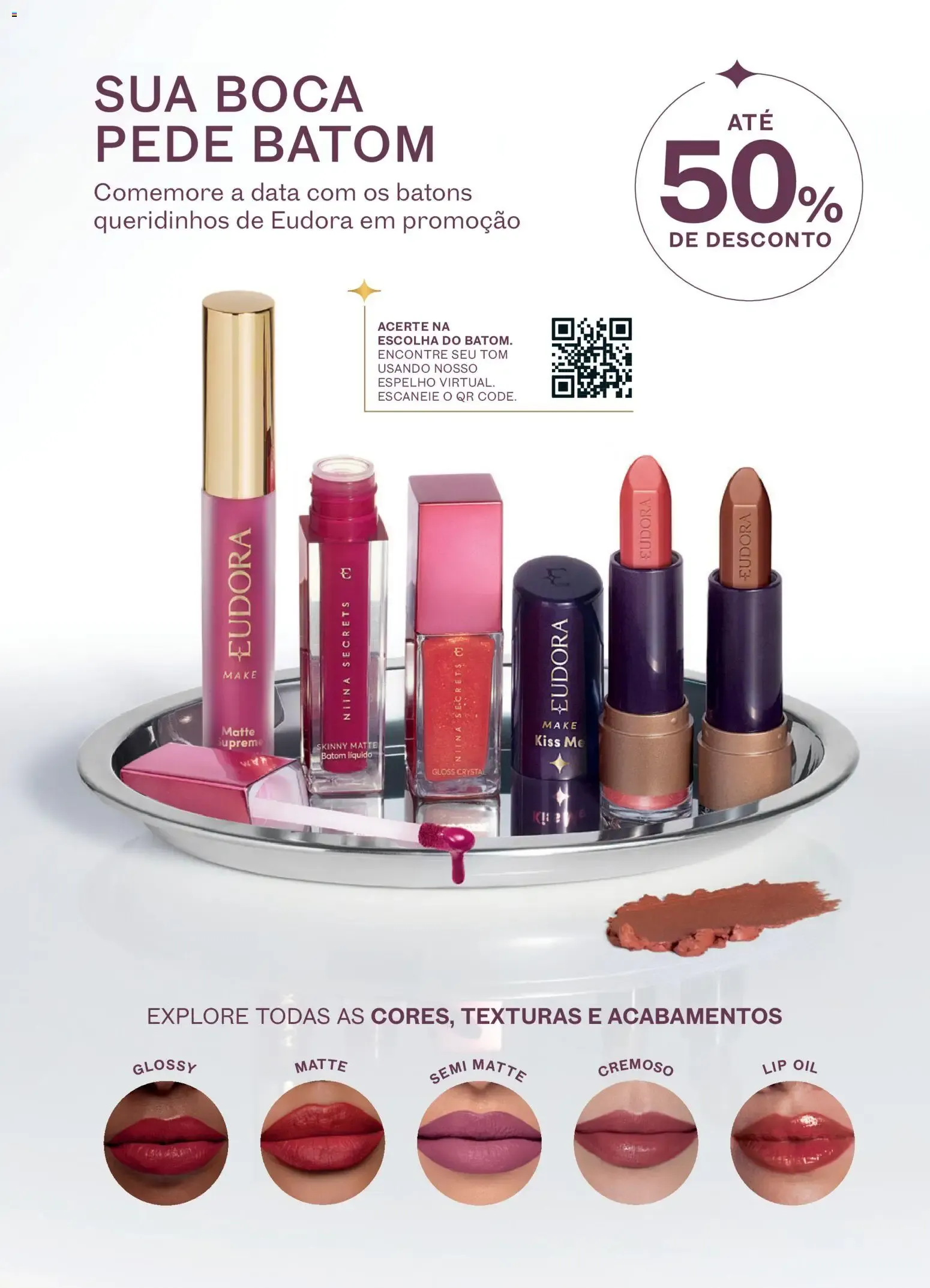 Encarte de Eudora: Dia do Batom y Lanzamiento Micro Injection - Ciclo 11 15 de julho até 4 de agosto 2026 - Pagina 8